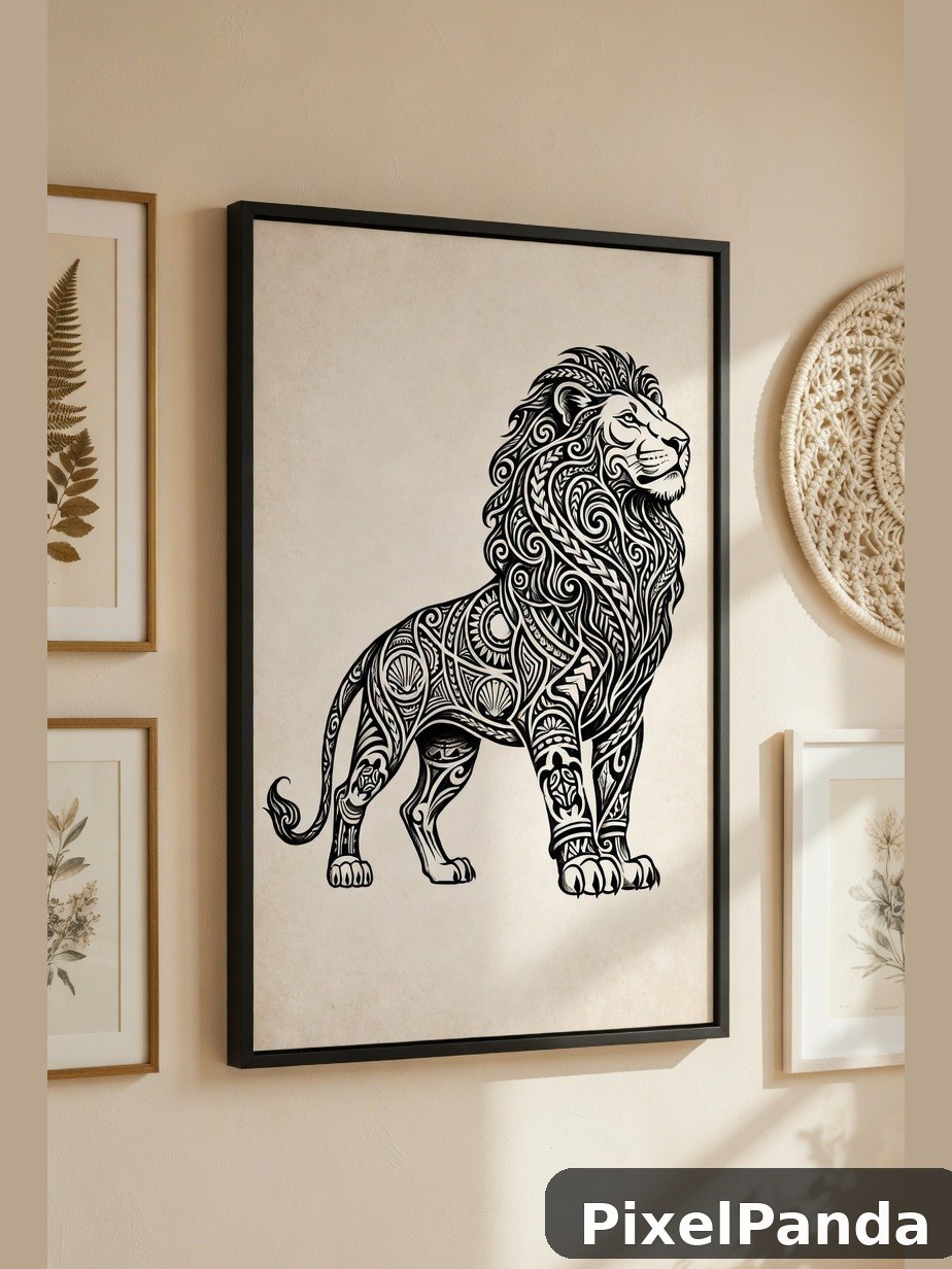 Gallery Wall Display — Made with PixelPanda