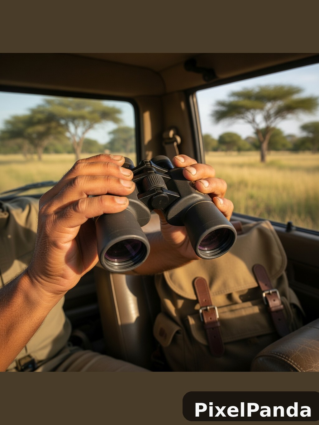 Safari Vehicle — Made with PixelPanda