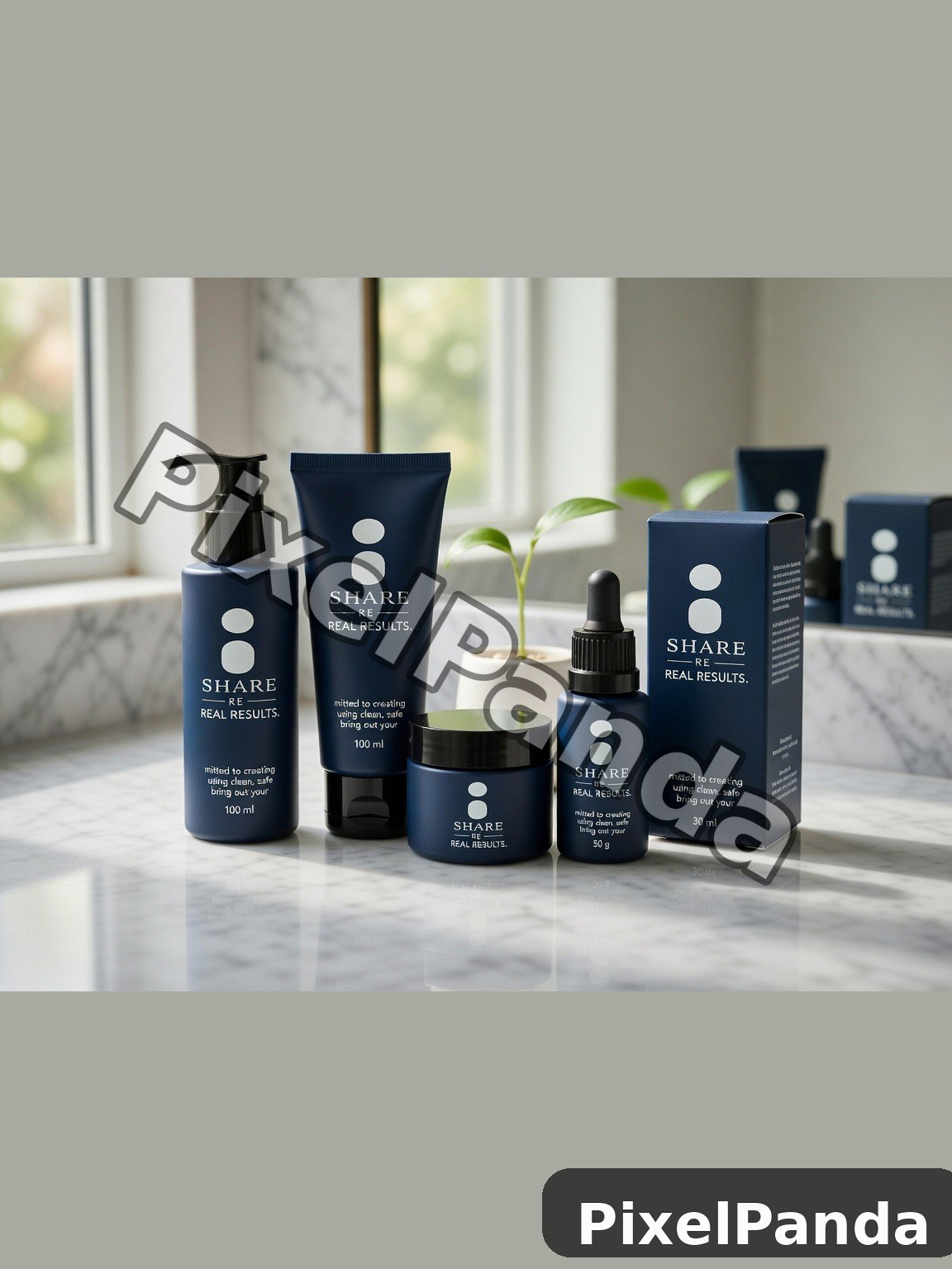 Morning Routine Bathroom — Made with PixelPanda