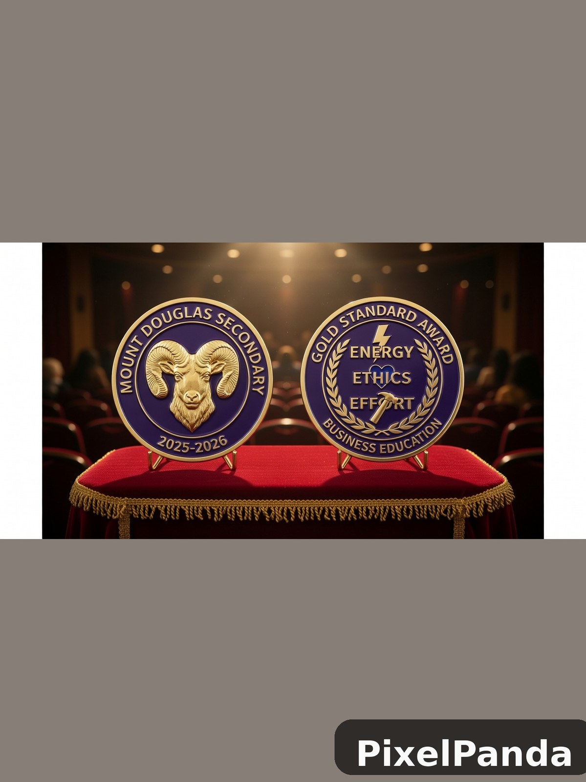 Recognition Ceremony Stage — Made with PixelPanda