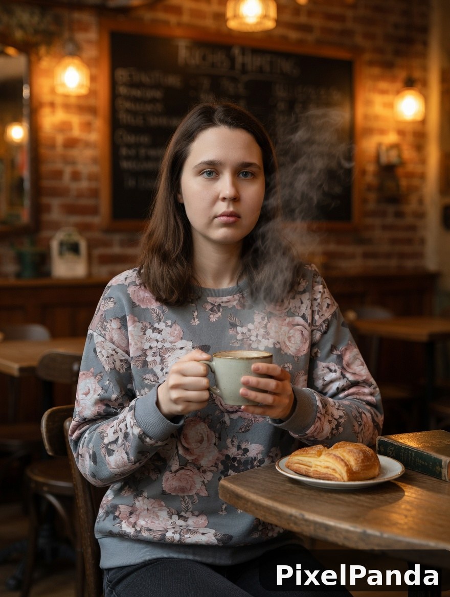 Coffee Shop Casual — Made with PixelPanda