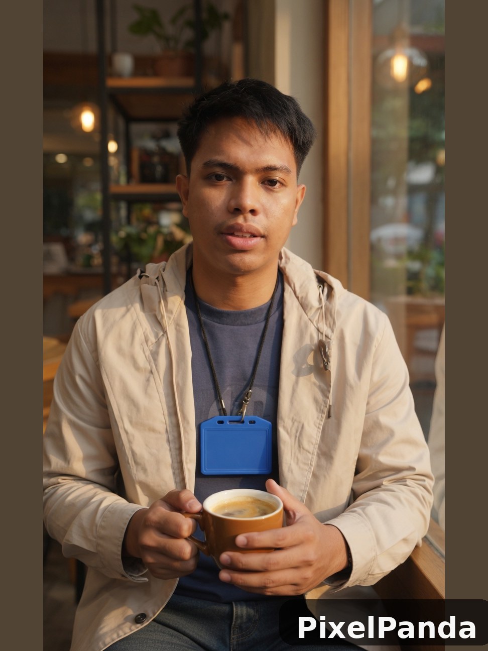 Coffee Shop Casual — Made with PixelPanda