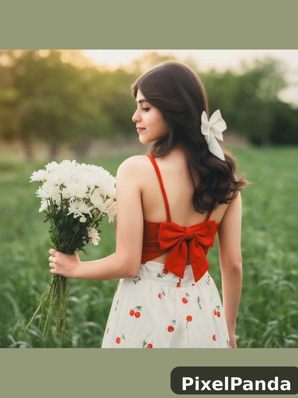 Golden Hour Garden — Made with PixelPanda