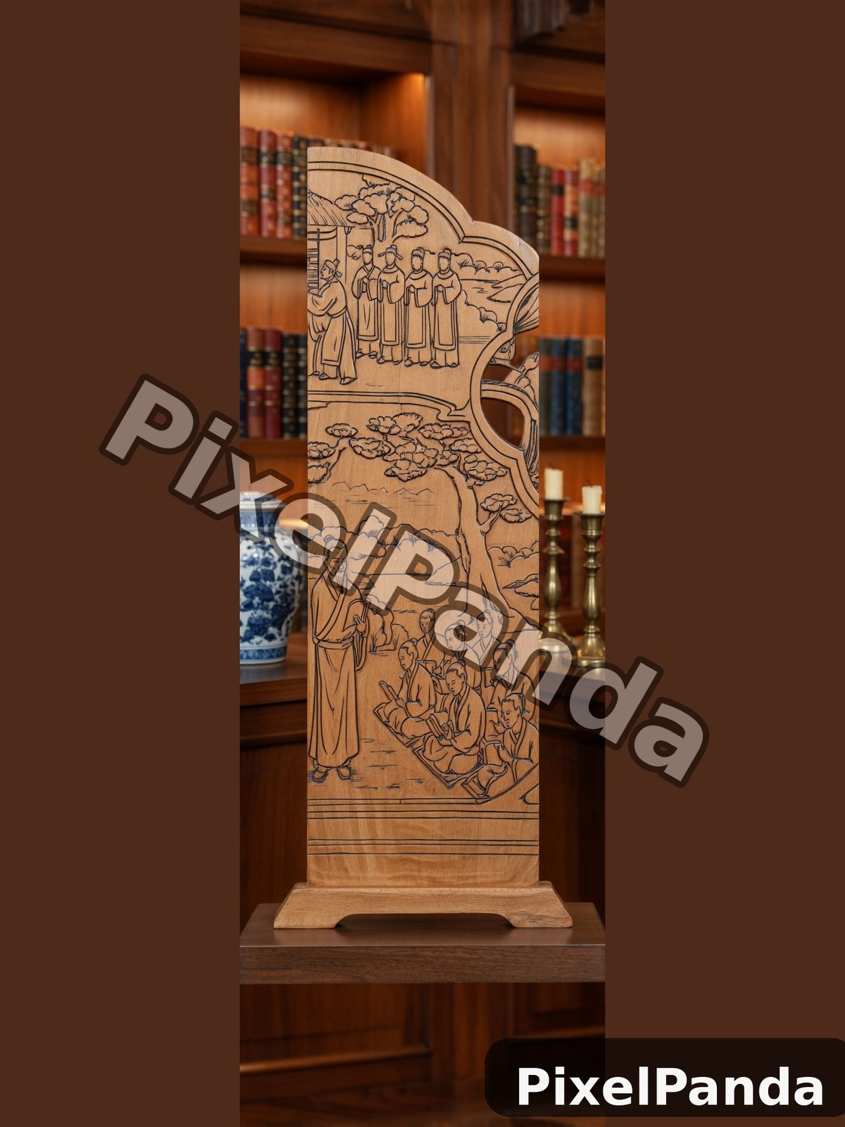 Antique Shelf Styling — Made with PixelPanda