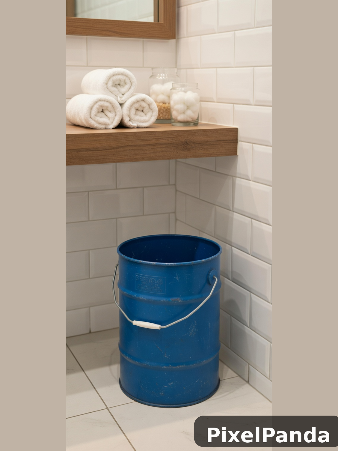 Bathroom Shelf Styling — Made with PixelPanda
