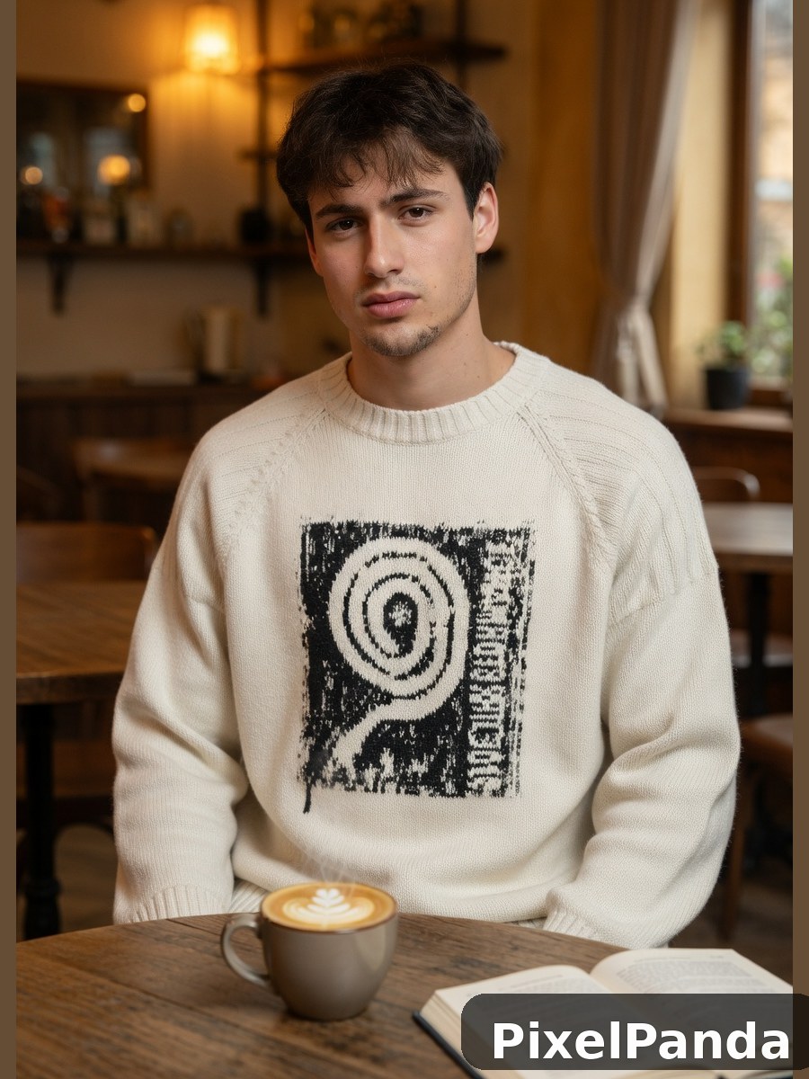 Coffee Shop Moment — Made with PixelPanda