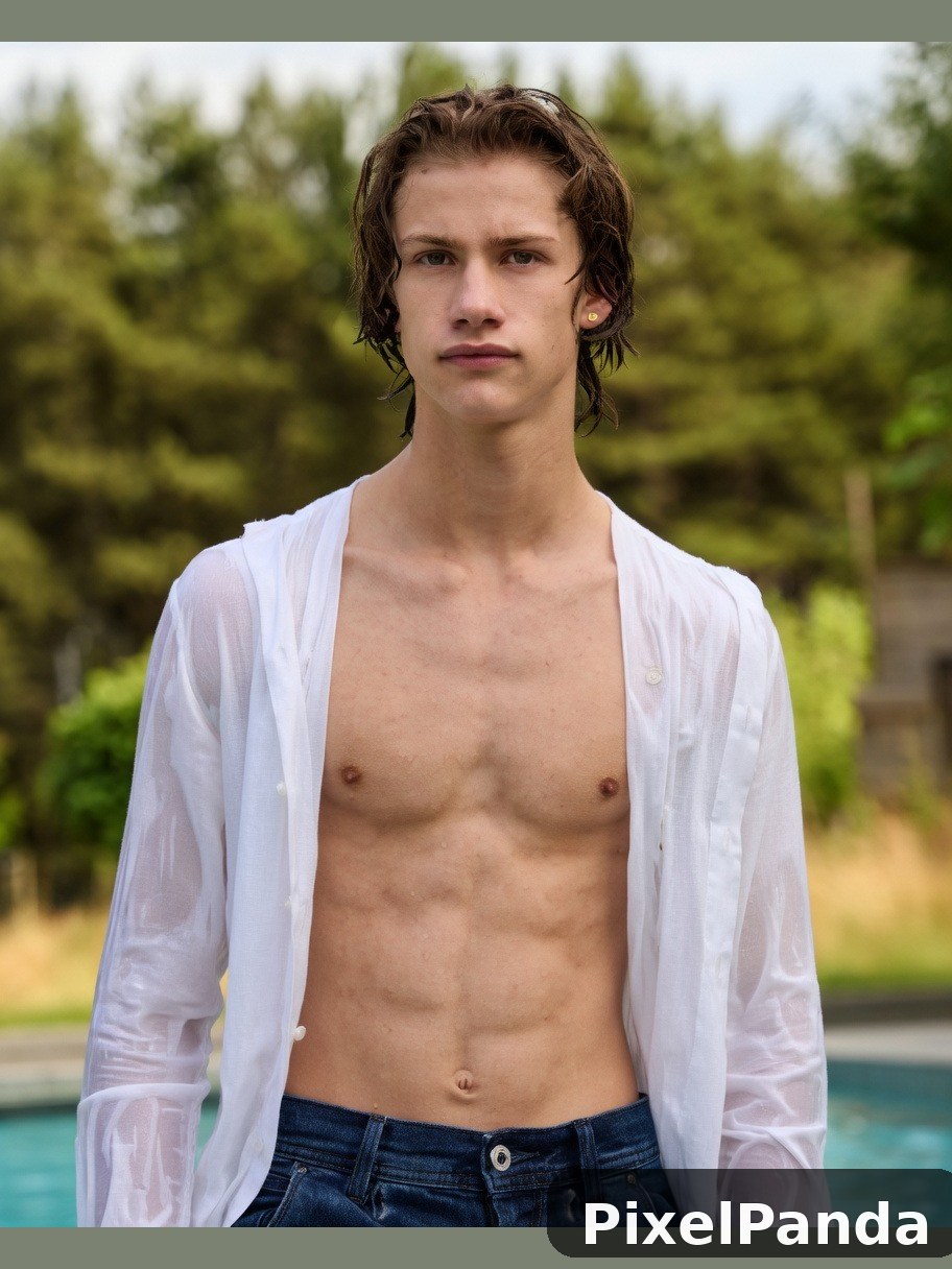 Poolside Casual — Made with PixelPanda