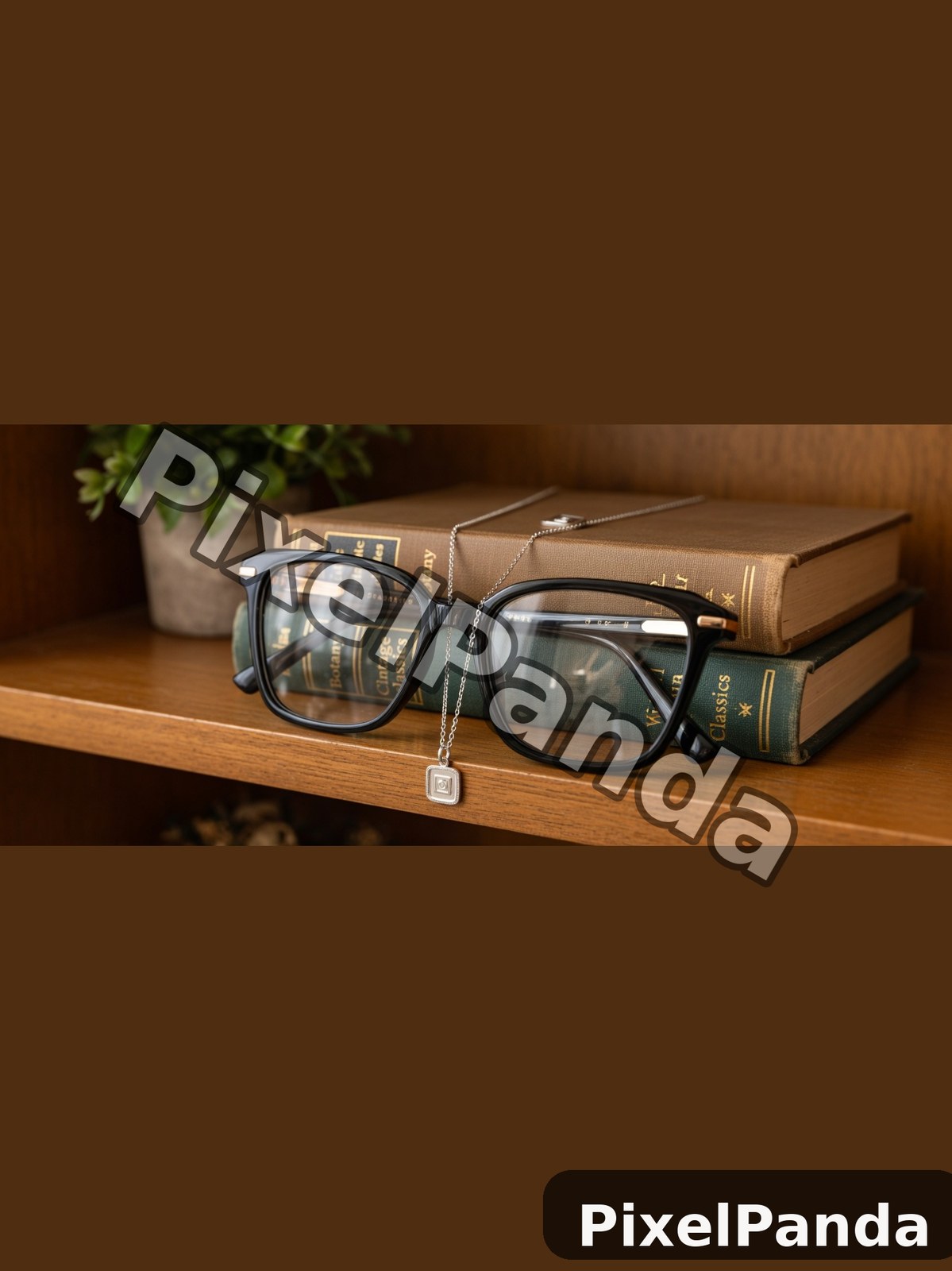 Styled Bookshelf — Made with PixelPanda