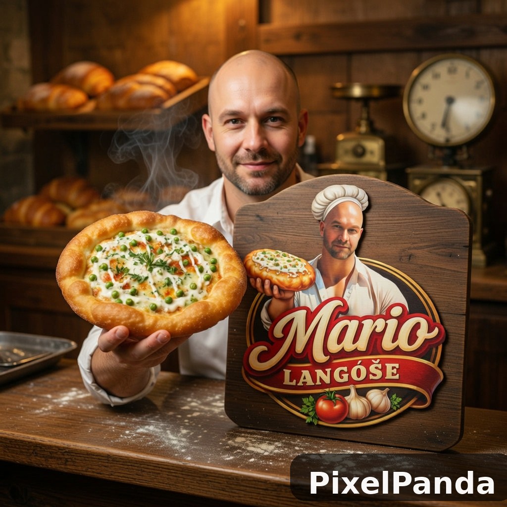 Artisan Bakery Counter — Made with PixelPanda