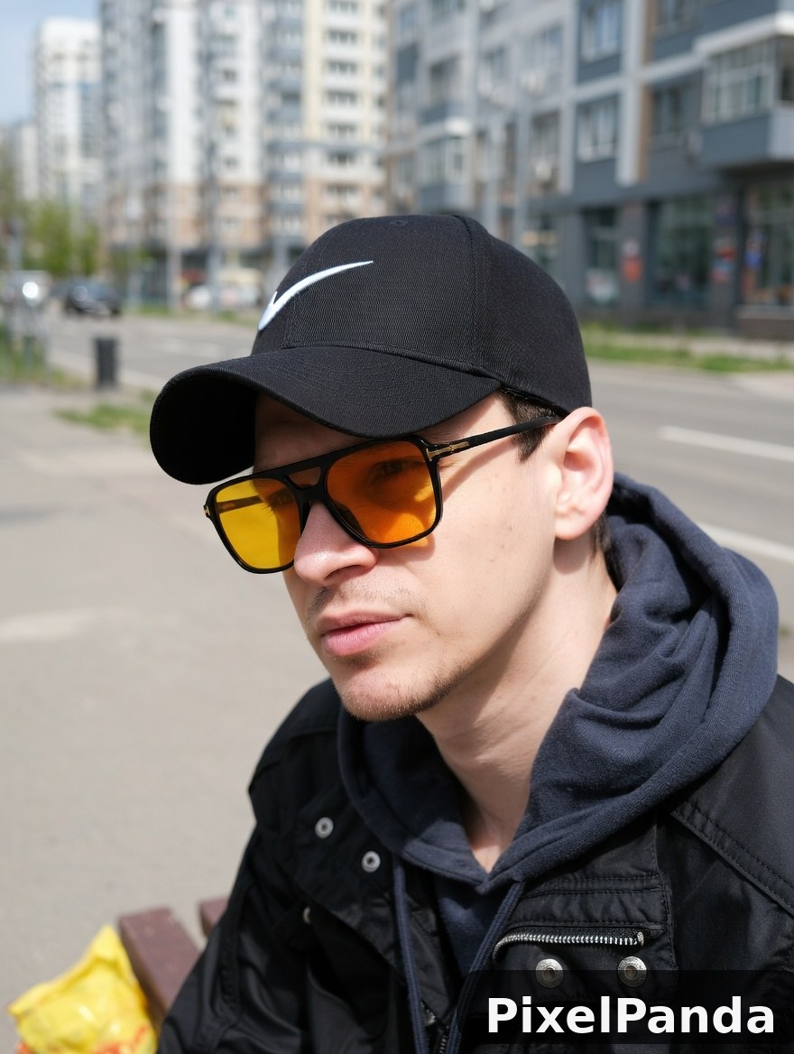 Street Style Portrait — Made with PixelPanda