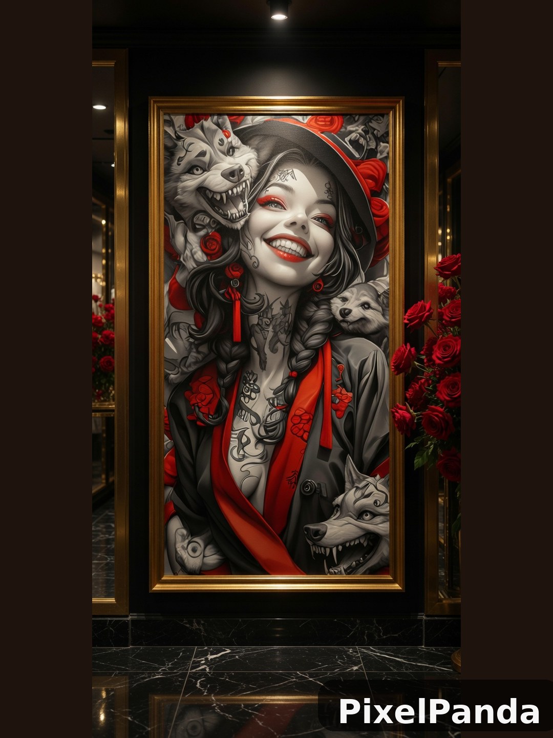Boutique Entryway — Made with PixelPanda