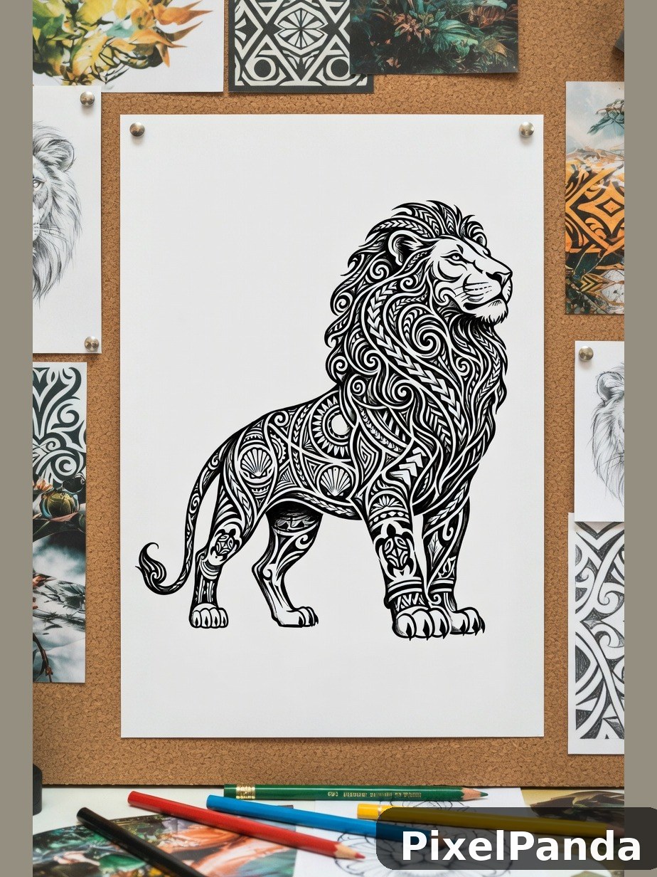 Tattoo Artist Studio — Made with PixelPanda