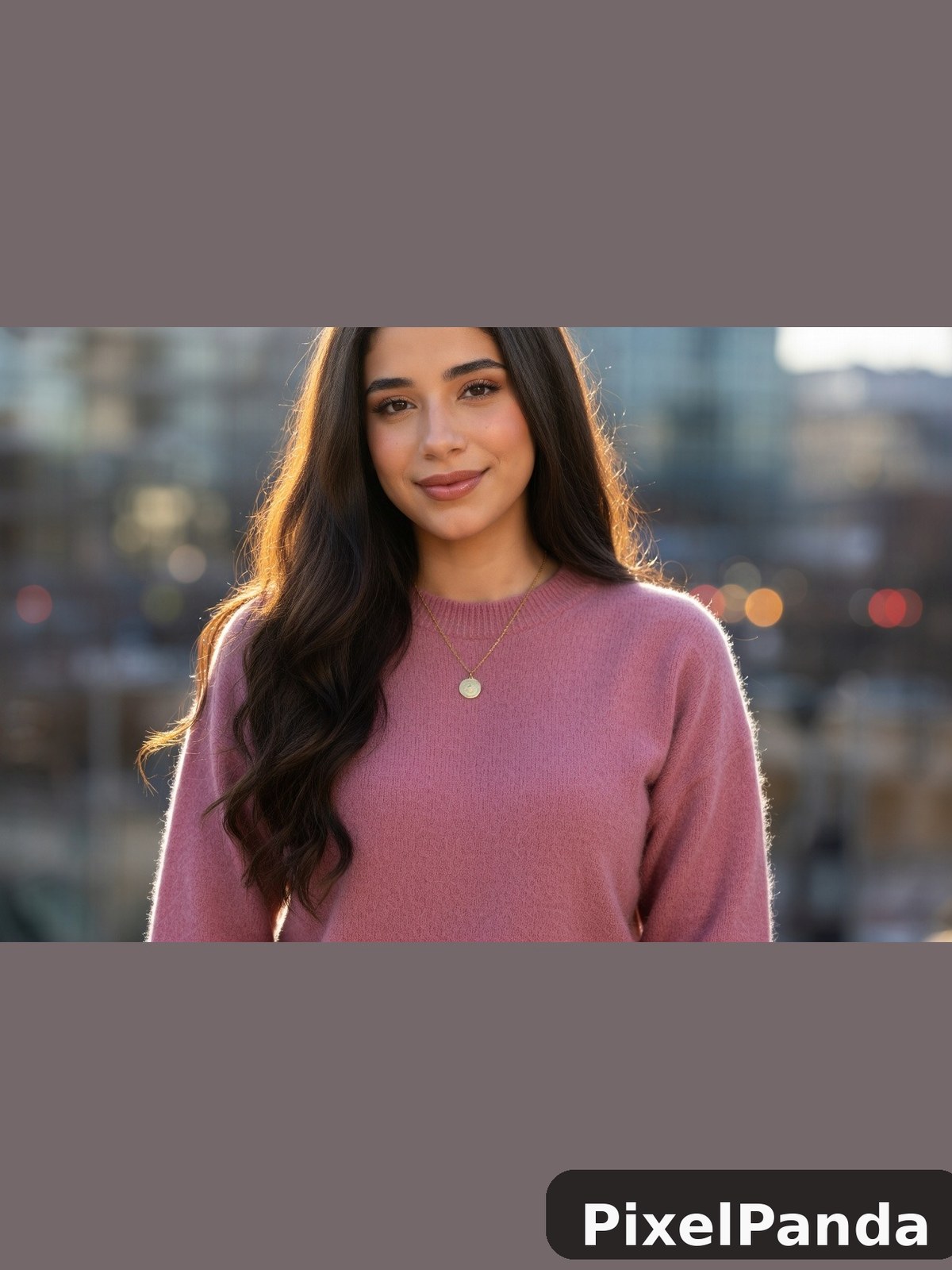 Golden Hour Portrait — Made with PixelPanda