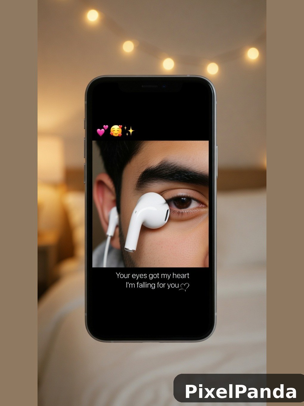 Phone Screen Close-up — Made with PixelPanda