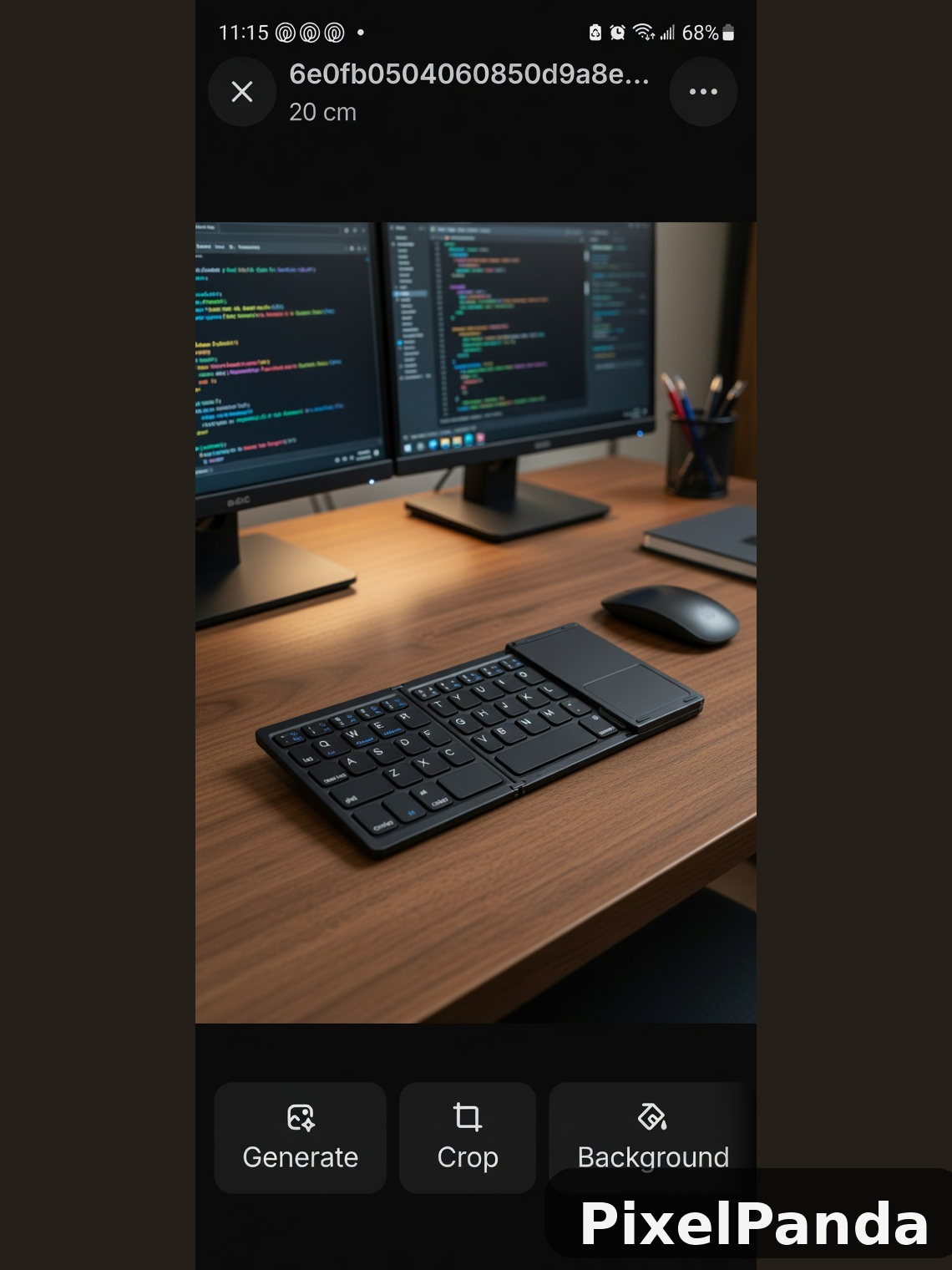 Office Workspace — Made with PixelPanda