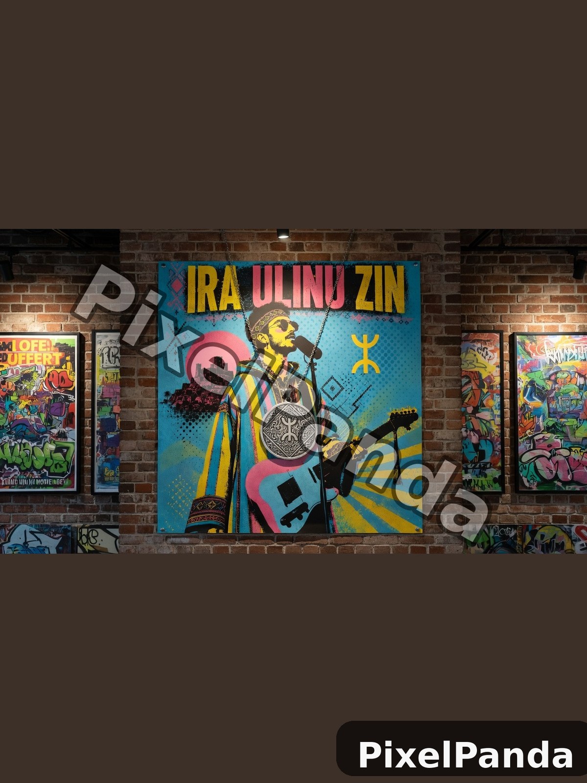 Gallery Wall Display — Made with PixelPanda