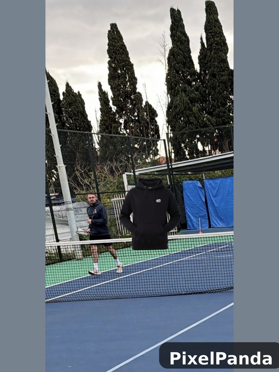 Court Action Shot — Made with PixelPanda