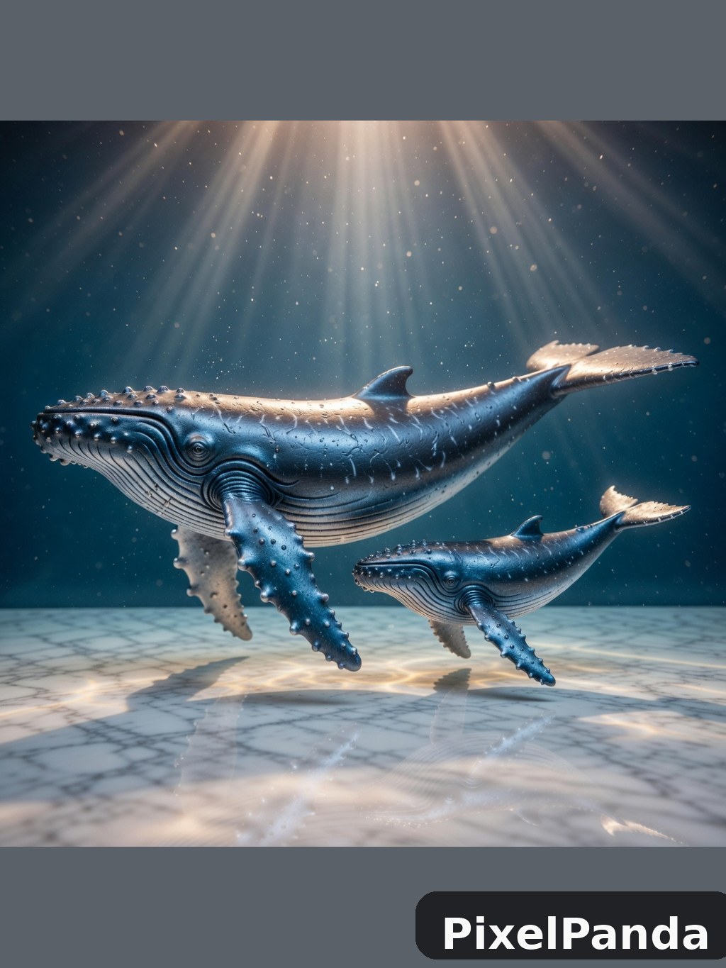 Pod Swimming Together — Made with PixelPanda