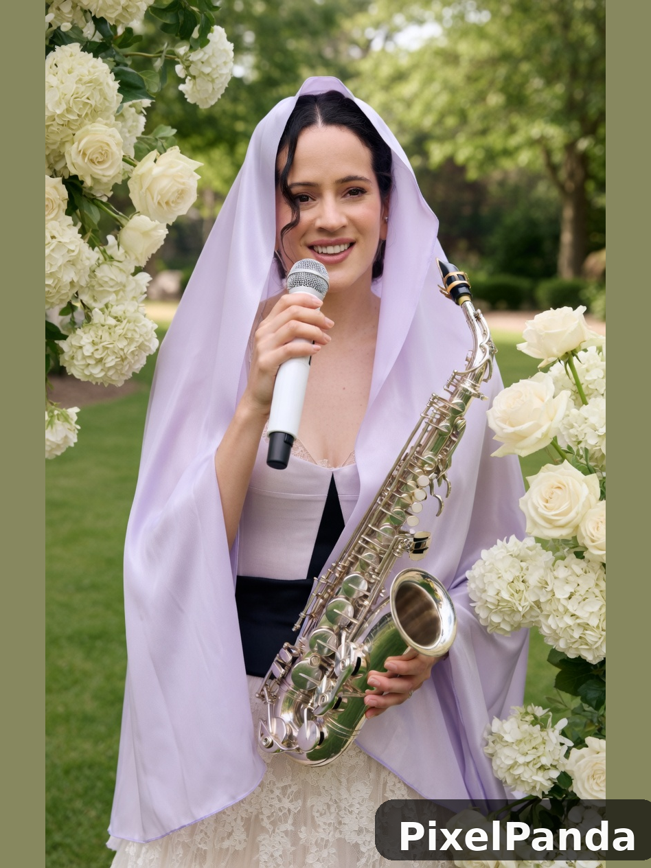 Garden Party Elegance — Made with PixelPanda