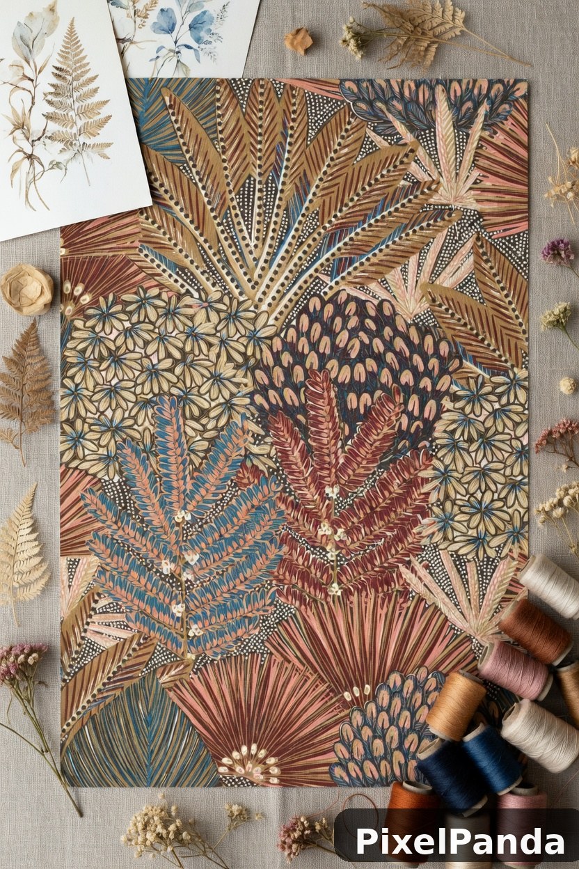 Flat Lay Artisan Detail — Made with PixelPanda