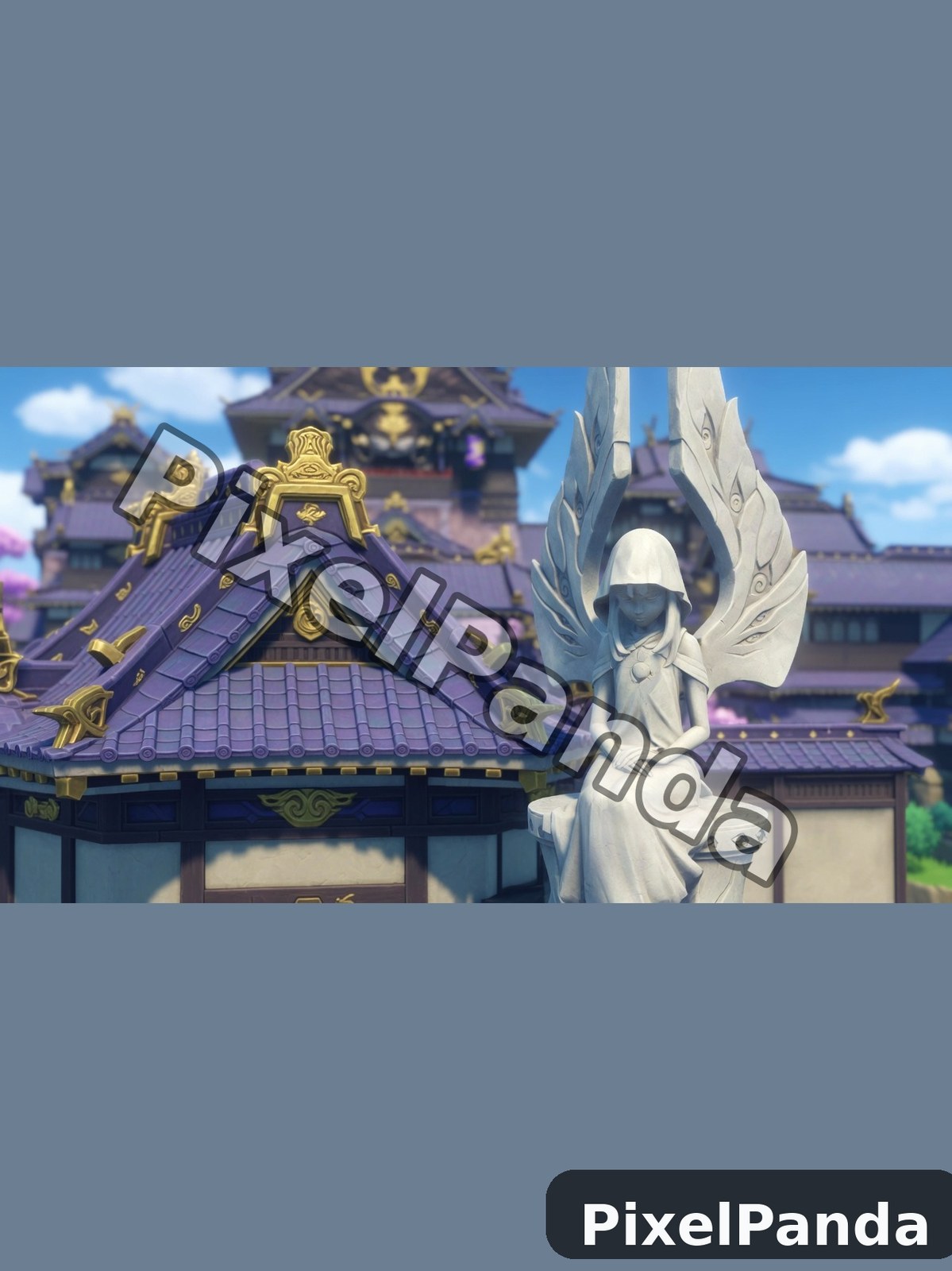 Sacred Temple Close-up