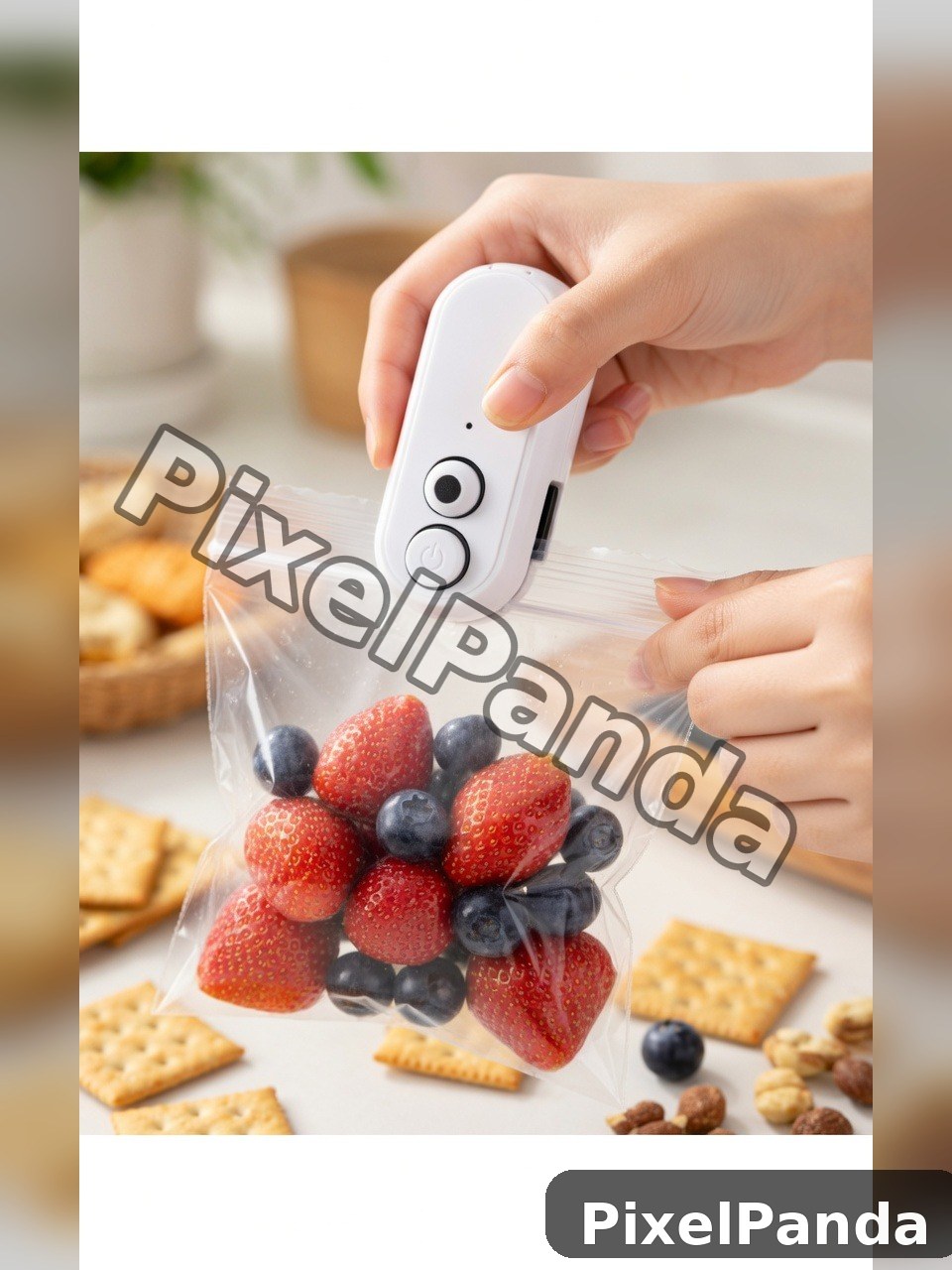 Snack Prep Moment — Made with PixelPanda