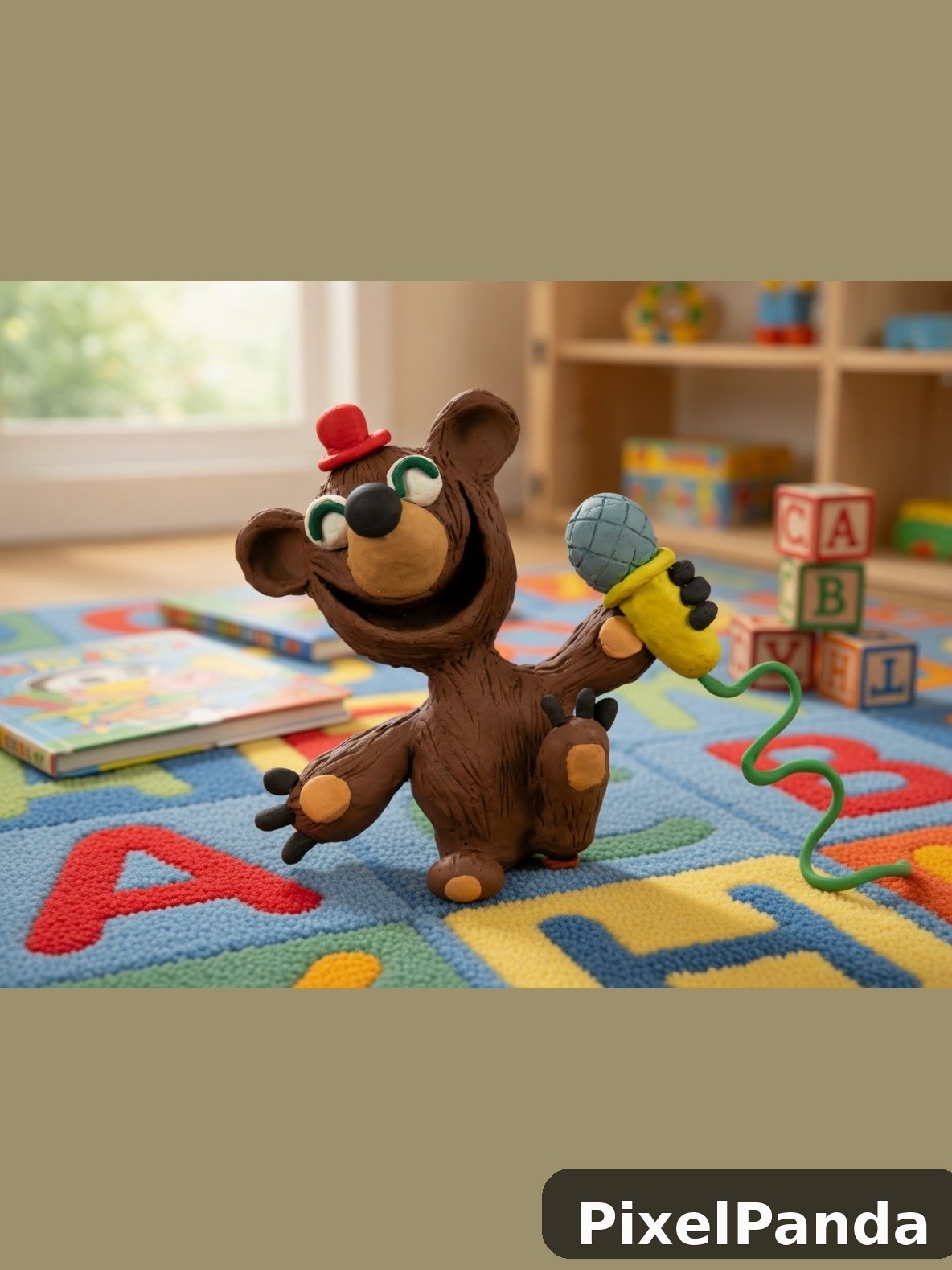 Child's Playroom Corner — Made with PixelPanda