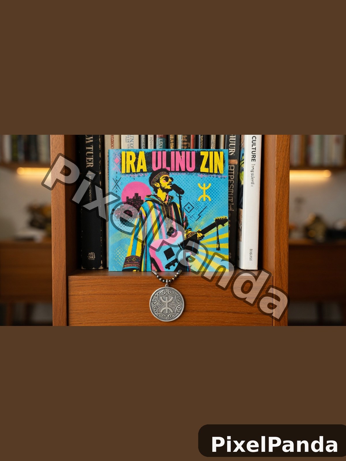 Urban Bookshelf — Made with PixelPanda