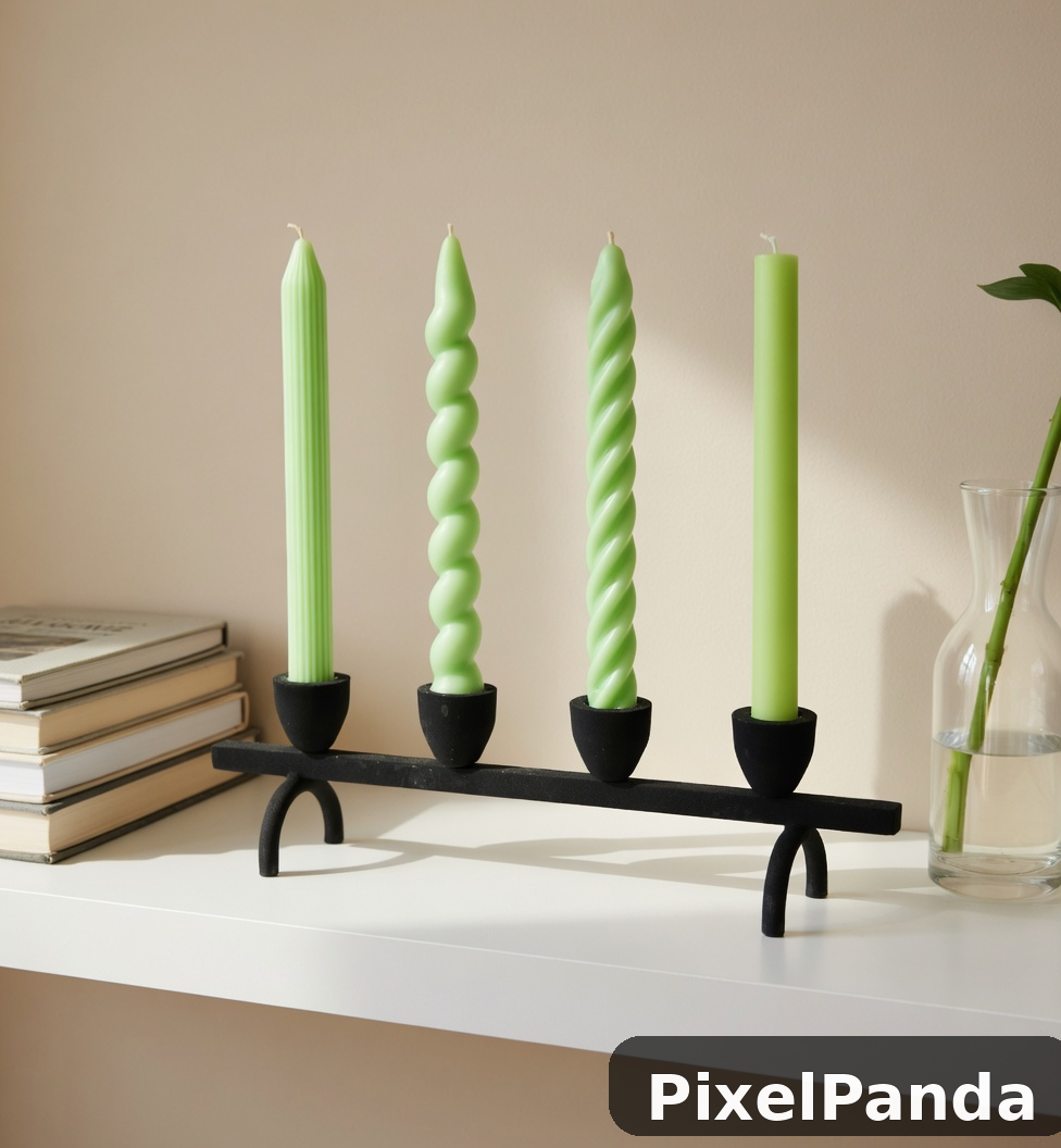 Contemporary Shelf Display — Made with PixelPanda