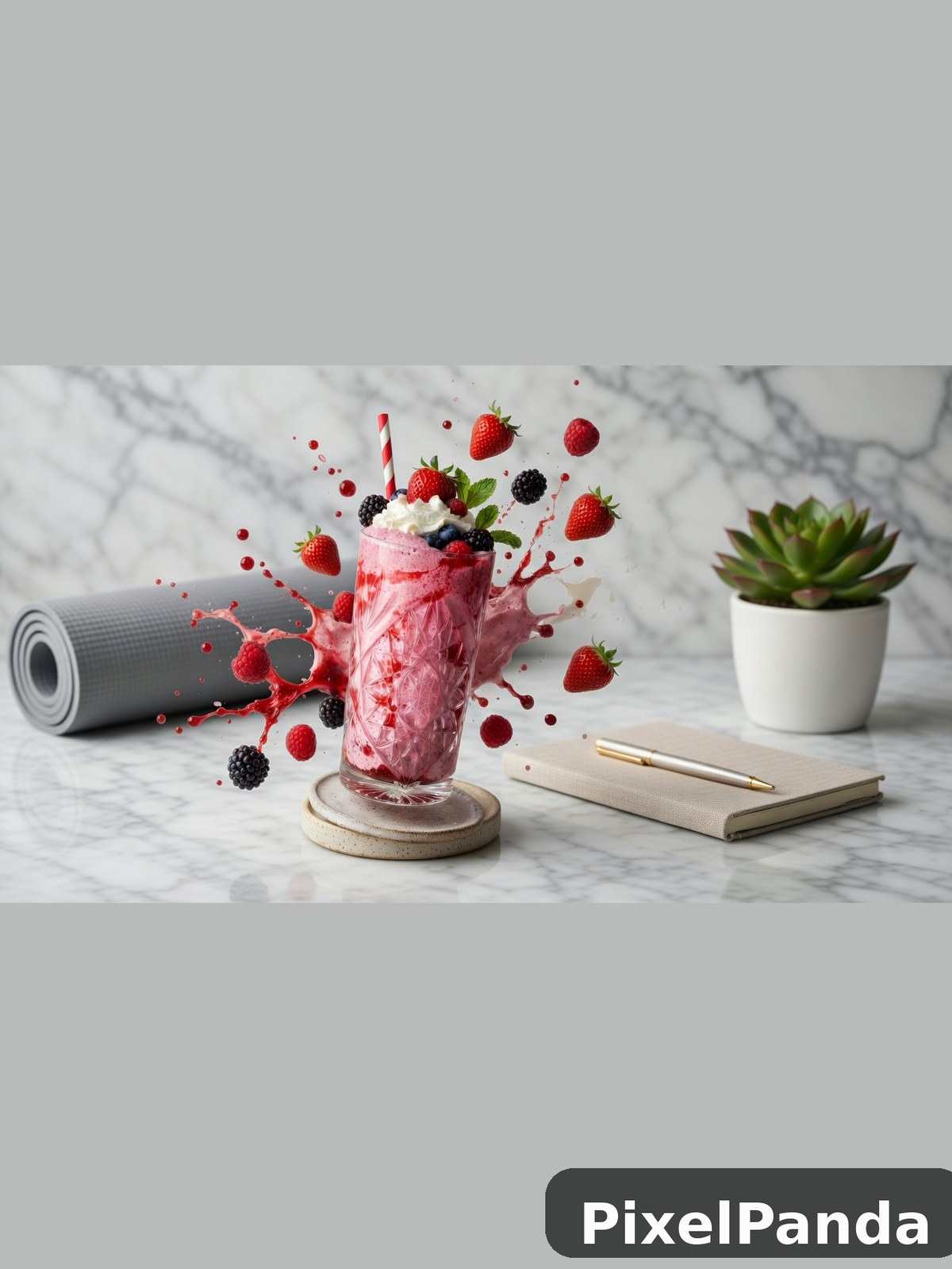 Wellness Moment — Made with PixelPanda