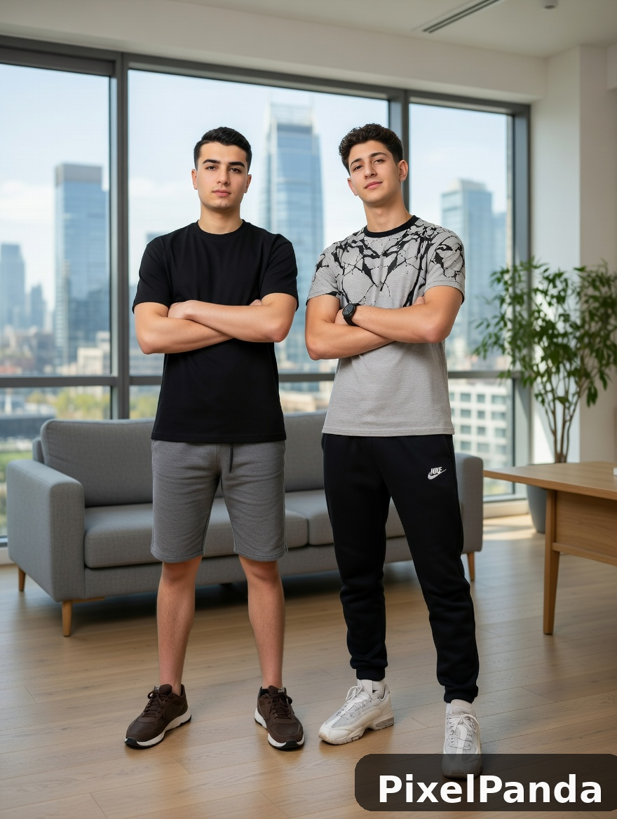 Apartment Casual — Made with PixelPanda