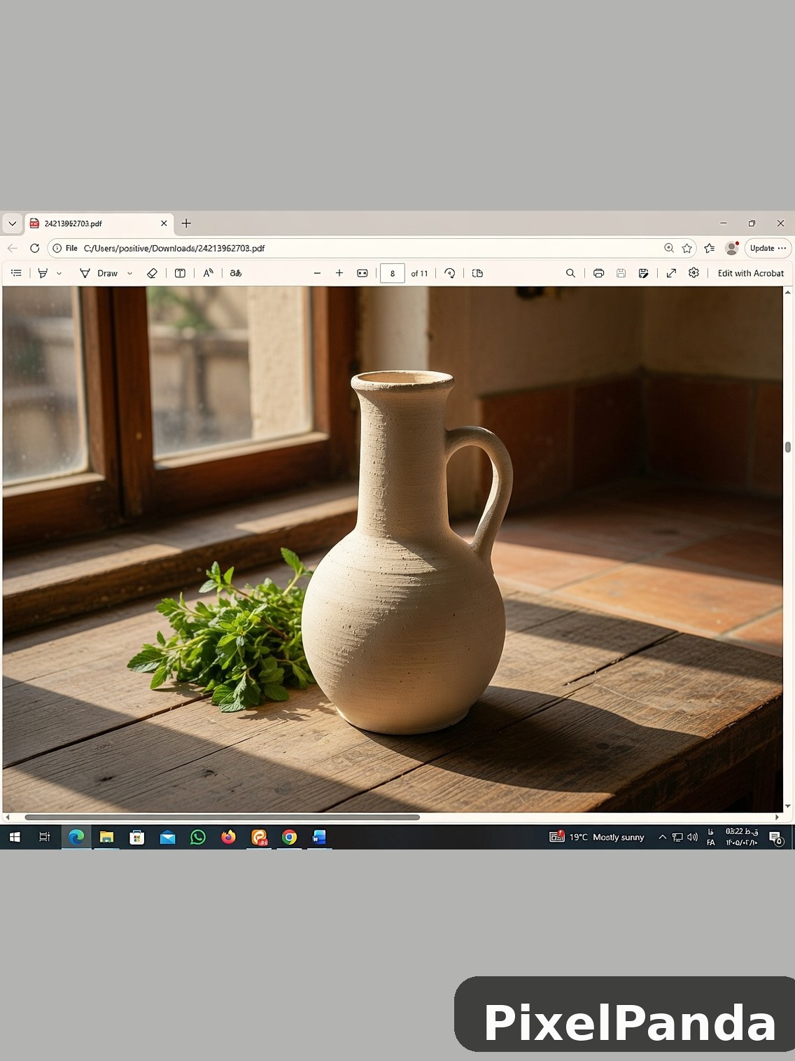 Rustic Kitchen Counter — Made with PixelPanda