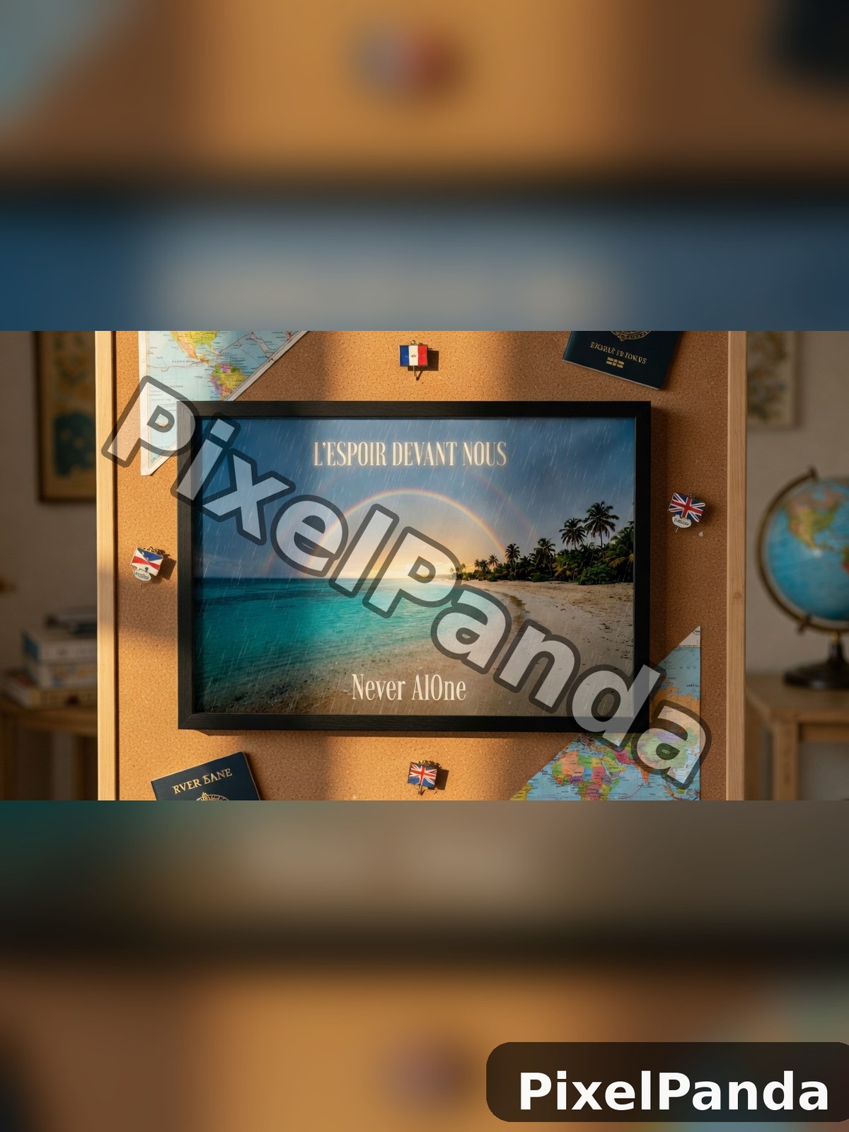 Travel Mood Board — Made with PixelPanda