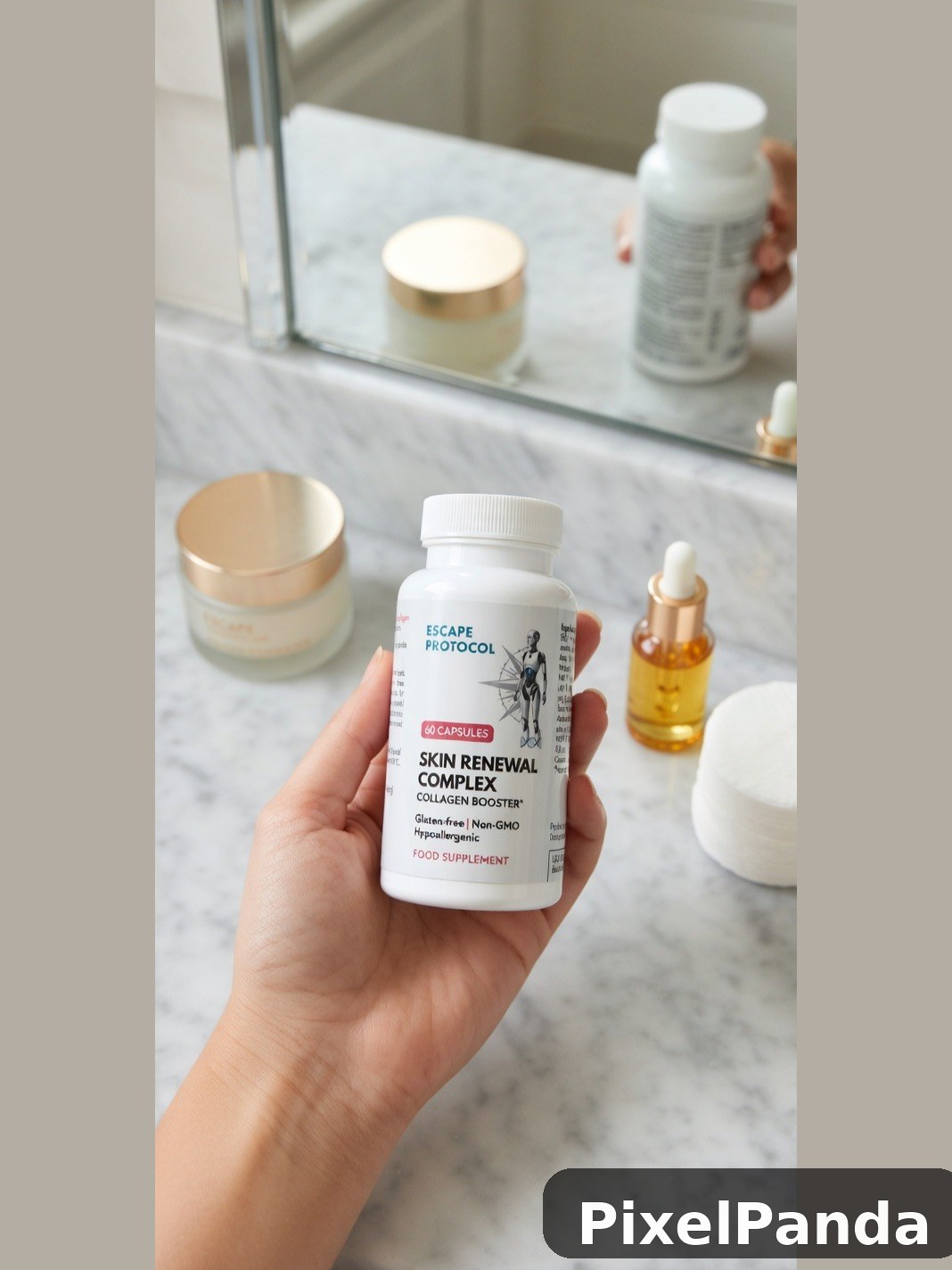 Bathroom Counter Routine — Made with PixelPanda