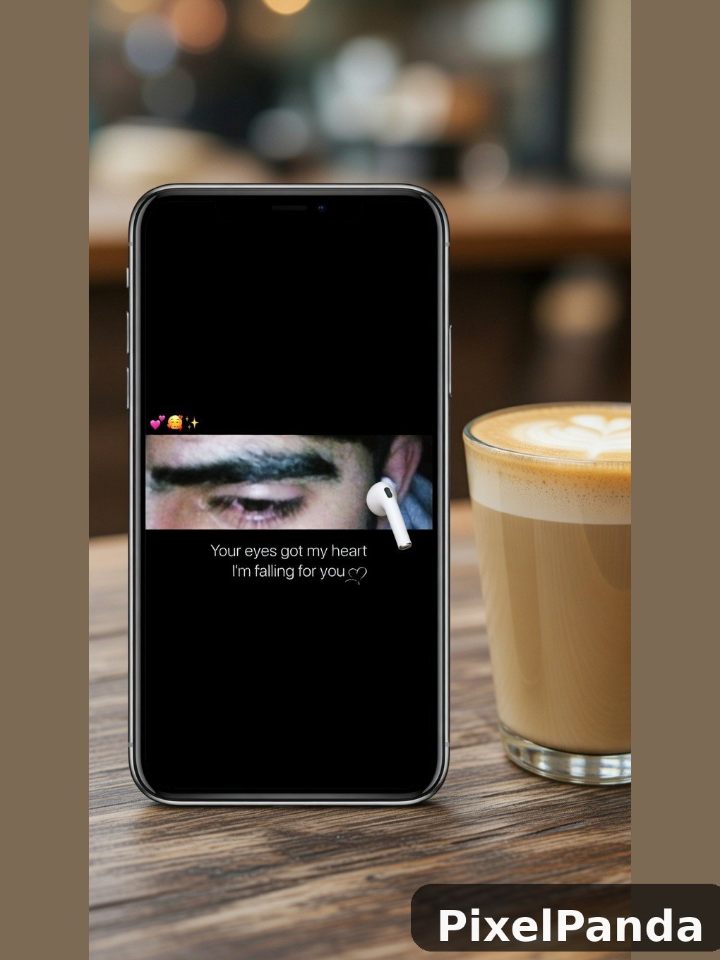 Coffee Shop Confession — Made with PixelPanda