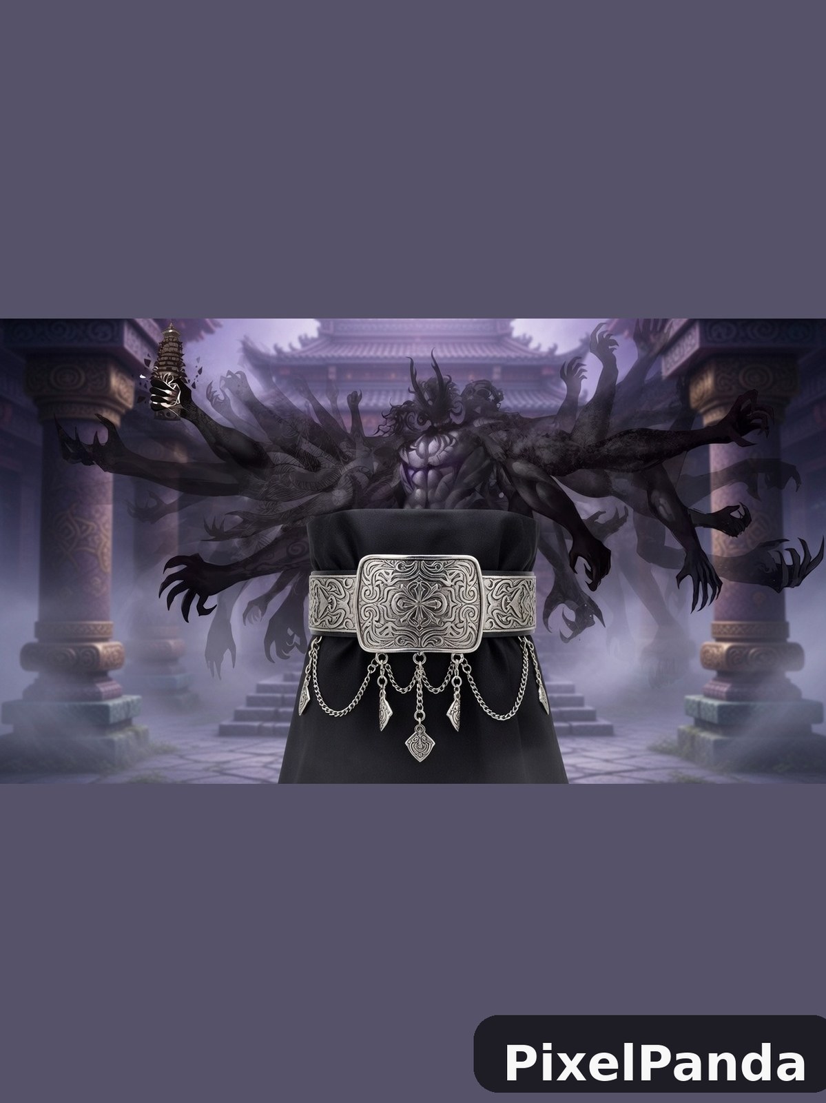 Misty Temple Shrine — Made with PixelPanda