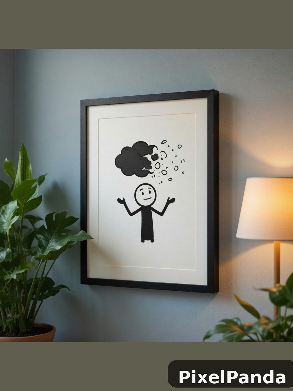 Therapy Office Wall — Made with PixelPanda