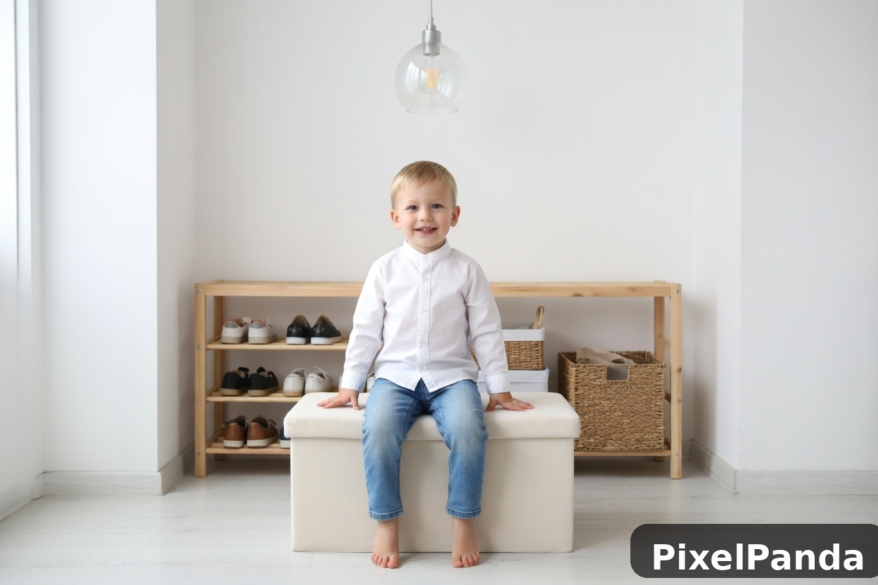 Entryway Seating — Made with PixelPanda
