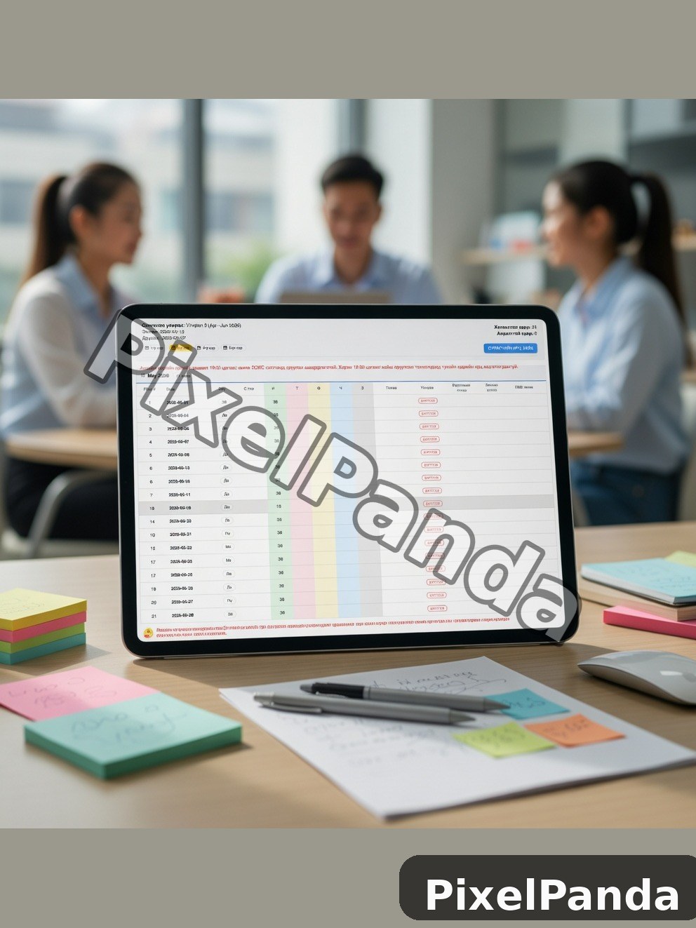 Team Planning Session — Made with PixelPanda