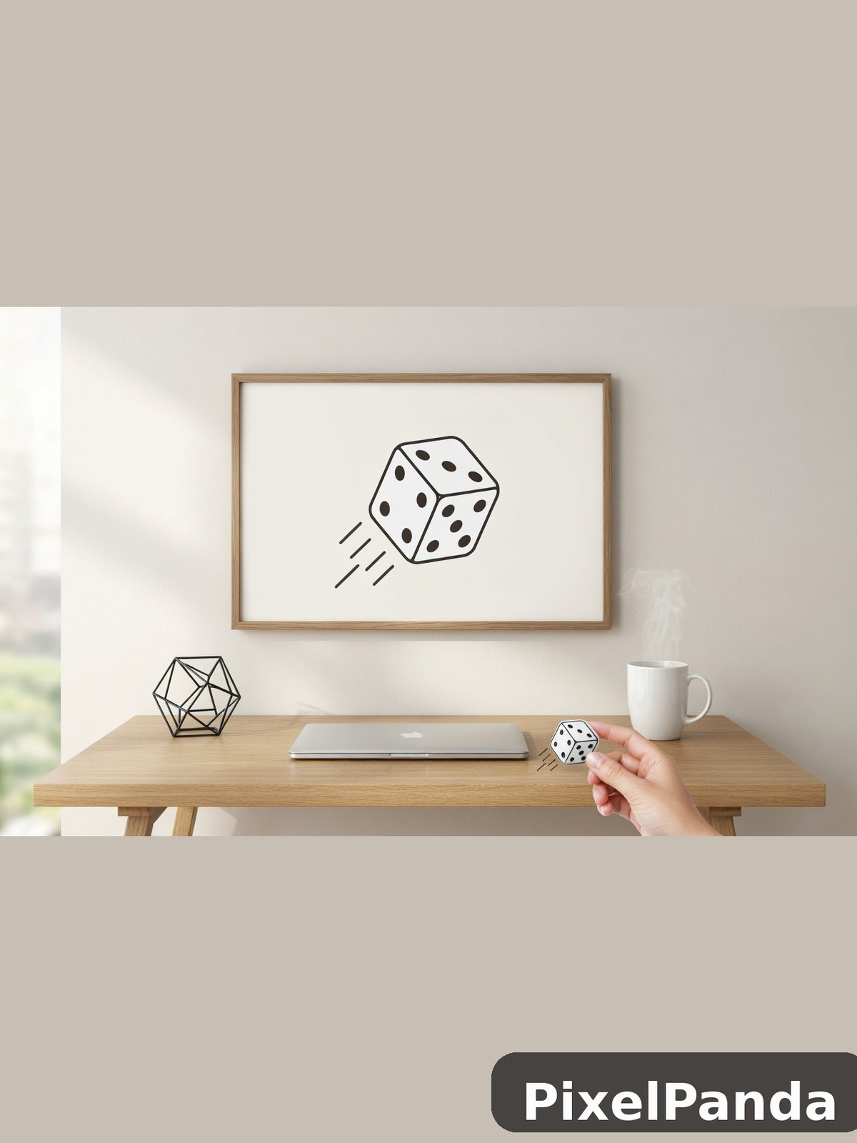 Modern Workspace — Made with PixelPanda
