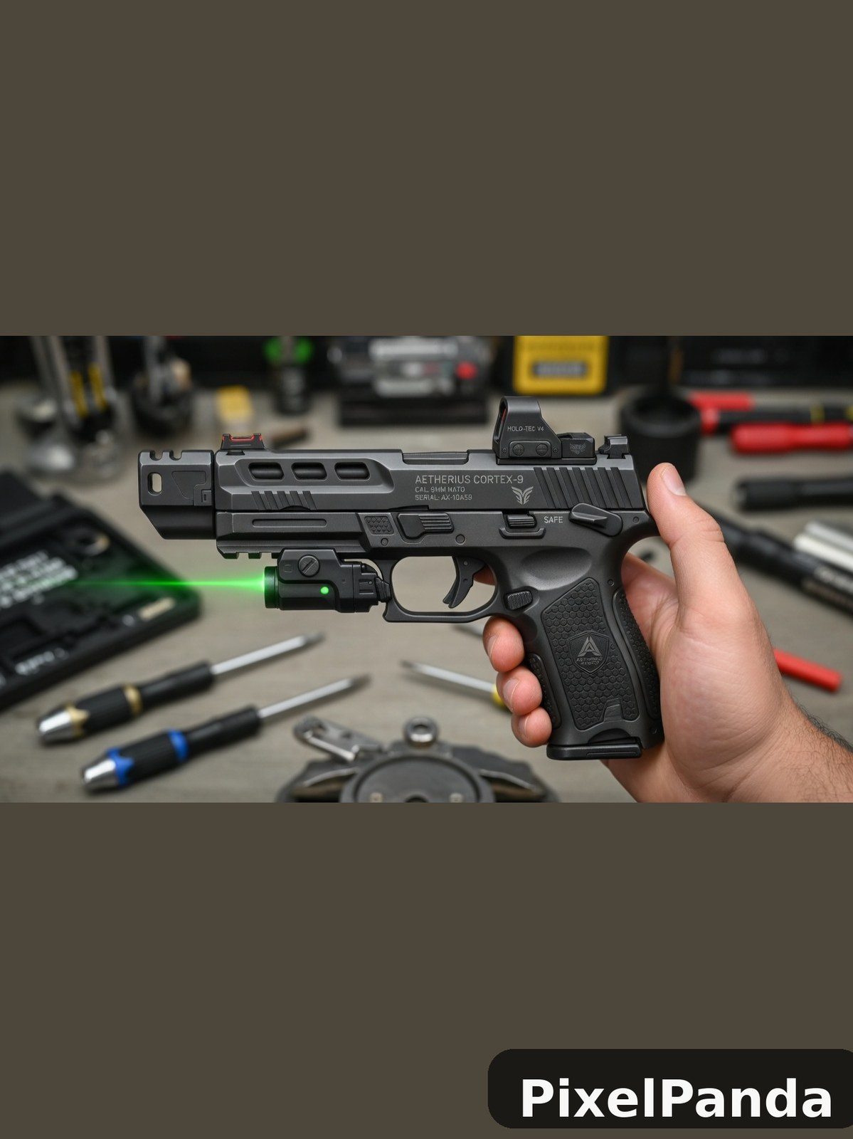 Custom Loadout Detail — Made with PixelPanda