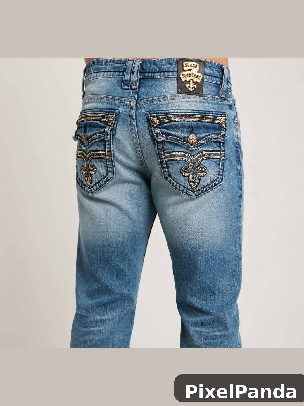 Denim Texture Study — Made with PixelPanda