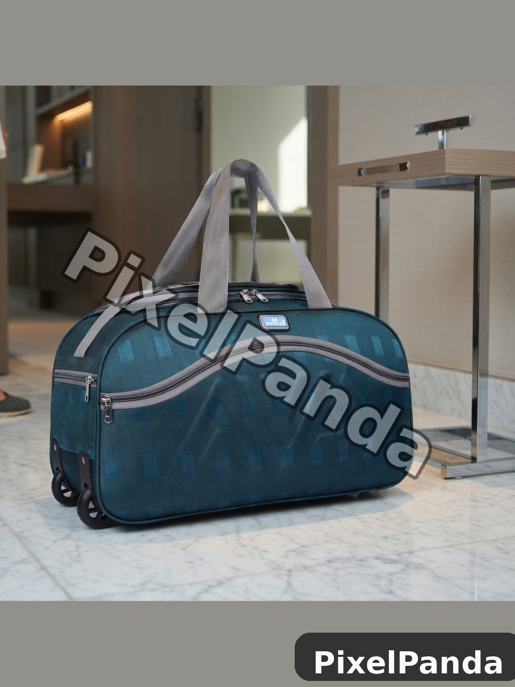 Hotel Room Entry — Made with PixelPanda