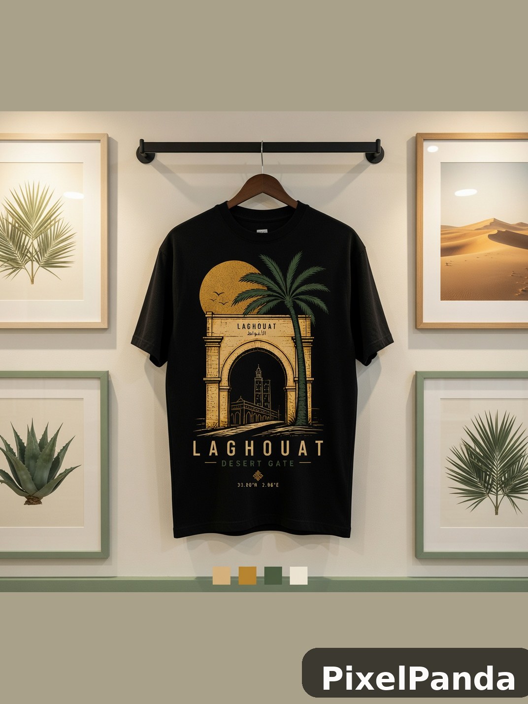 Gallery Wall Display — Made with PixelPanda