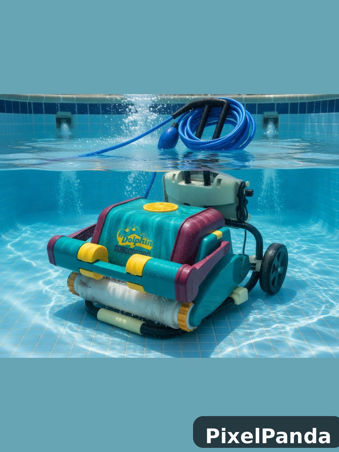 Action in Water — Made with PixelPanda