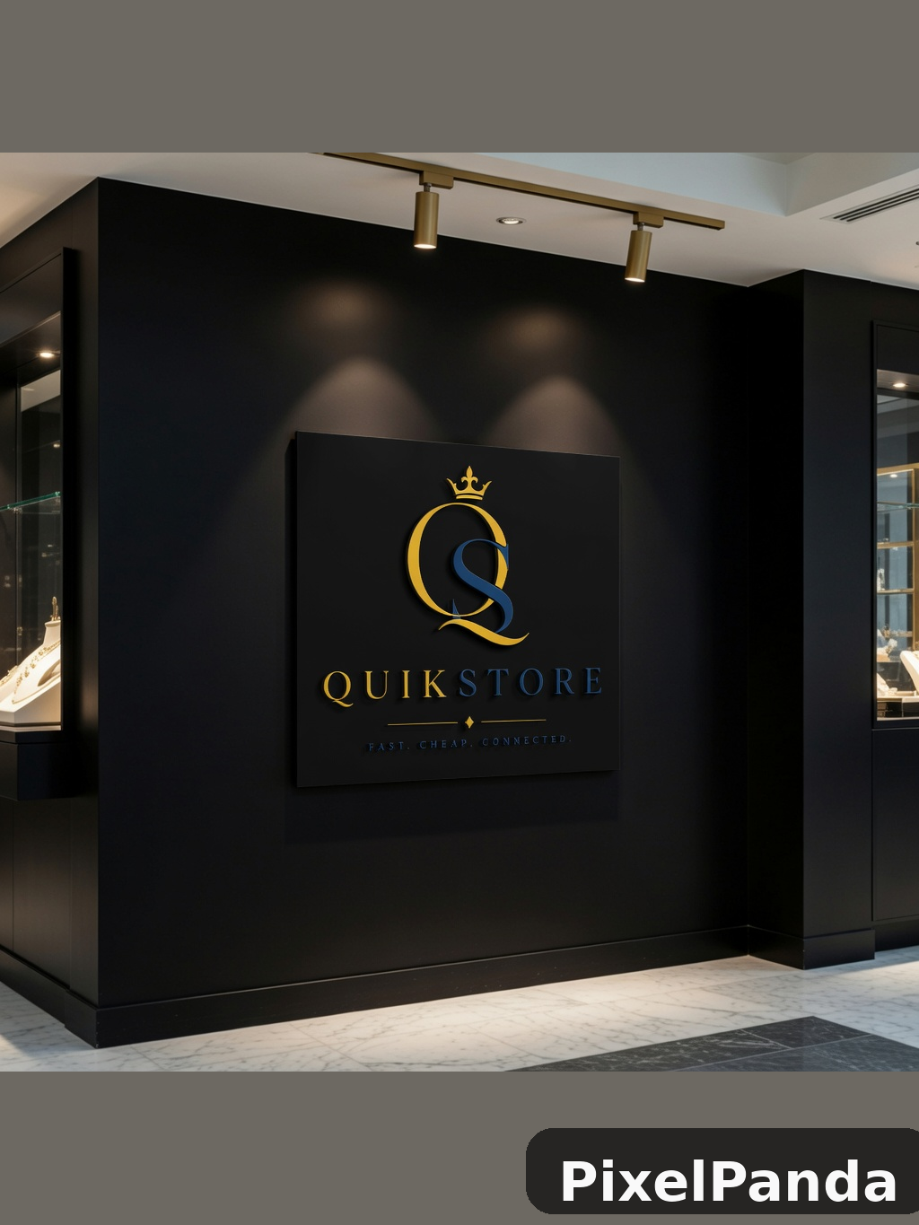 Modern Boutique Display — Made with PixelPanda