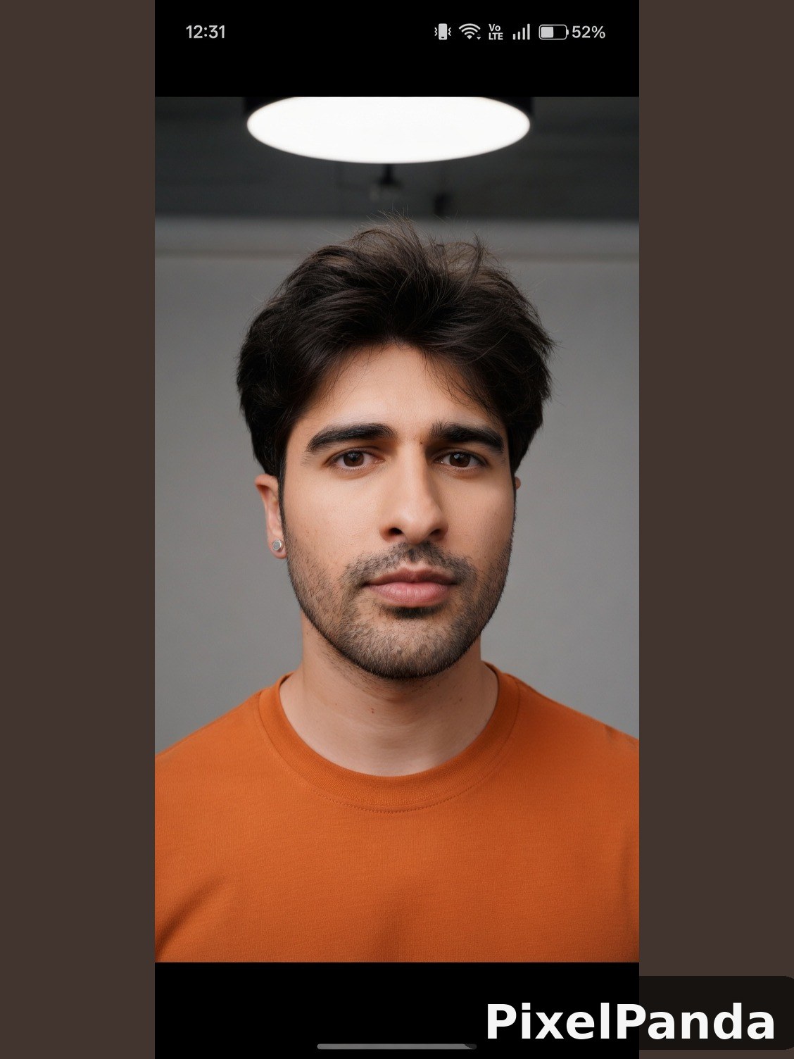 Studio Portrait — Made with PixelPanda