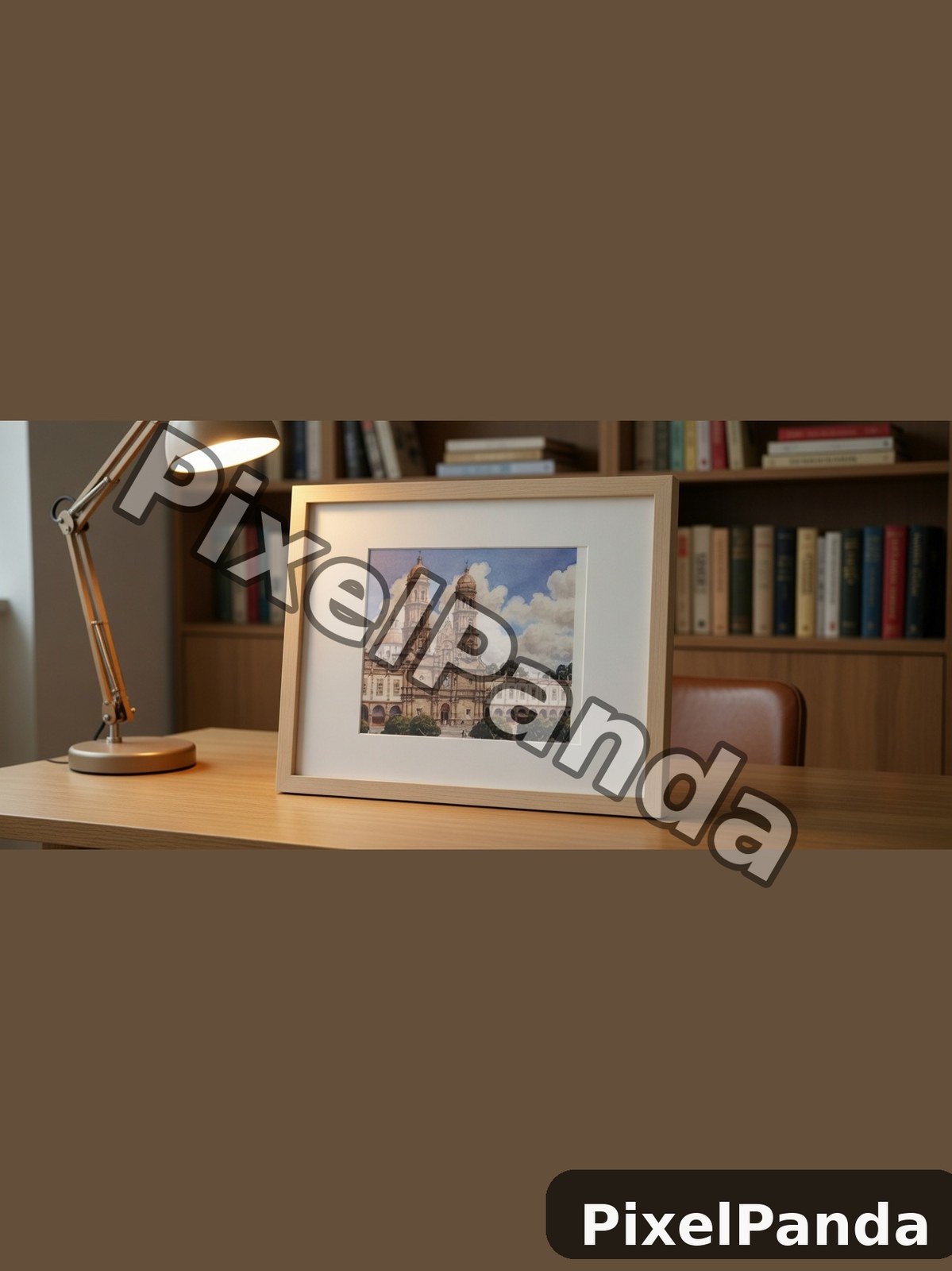 Home Office Scholar — Made with PixelPanda
