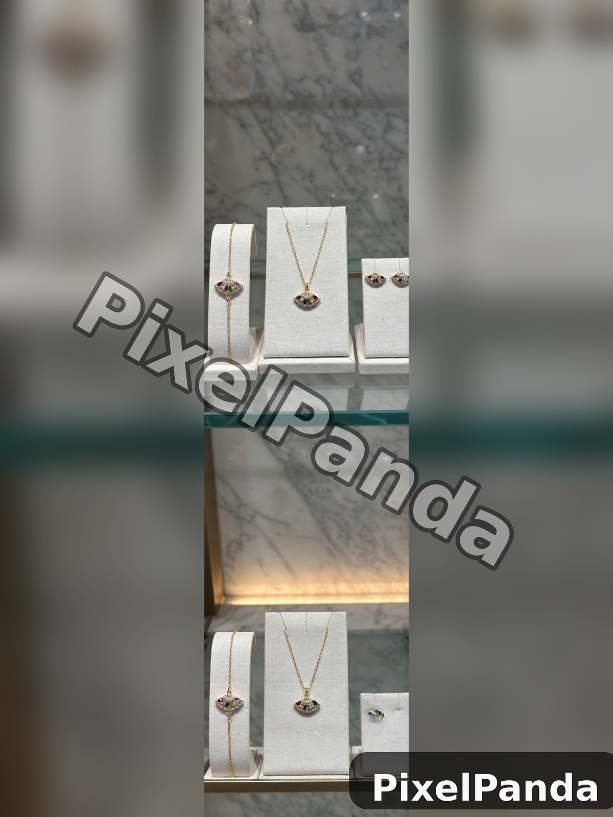 Luxury Retail Display — Made with PixelPanda