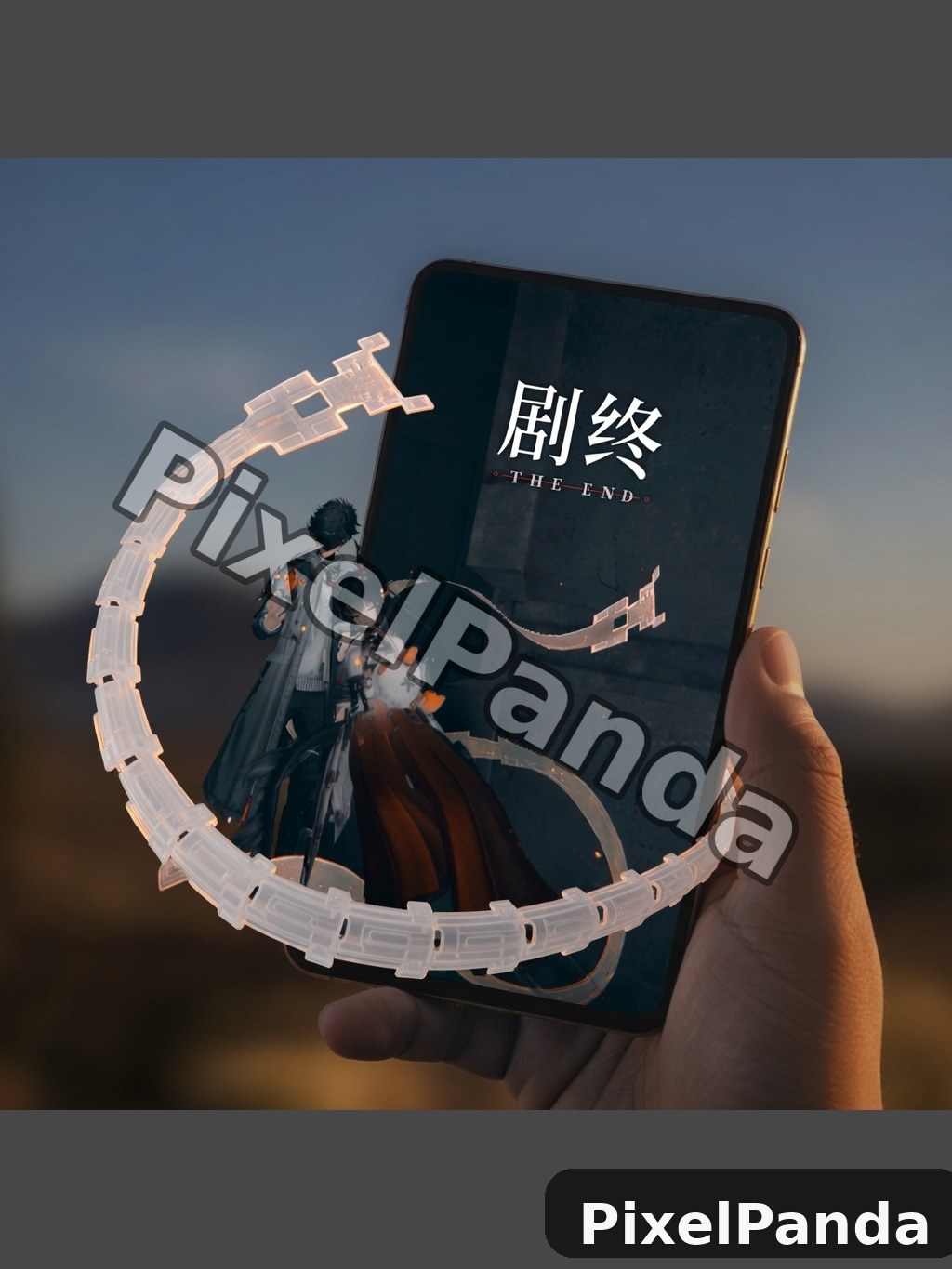 Phone Lock Screen — Made with PixelPanda